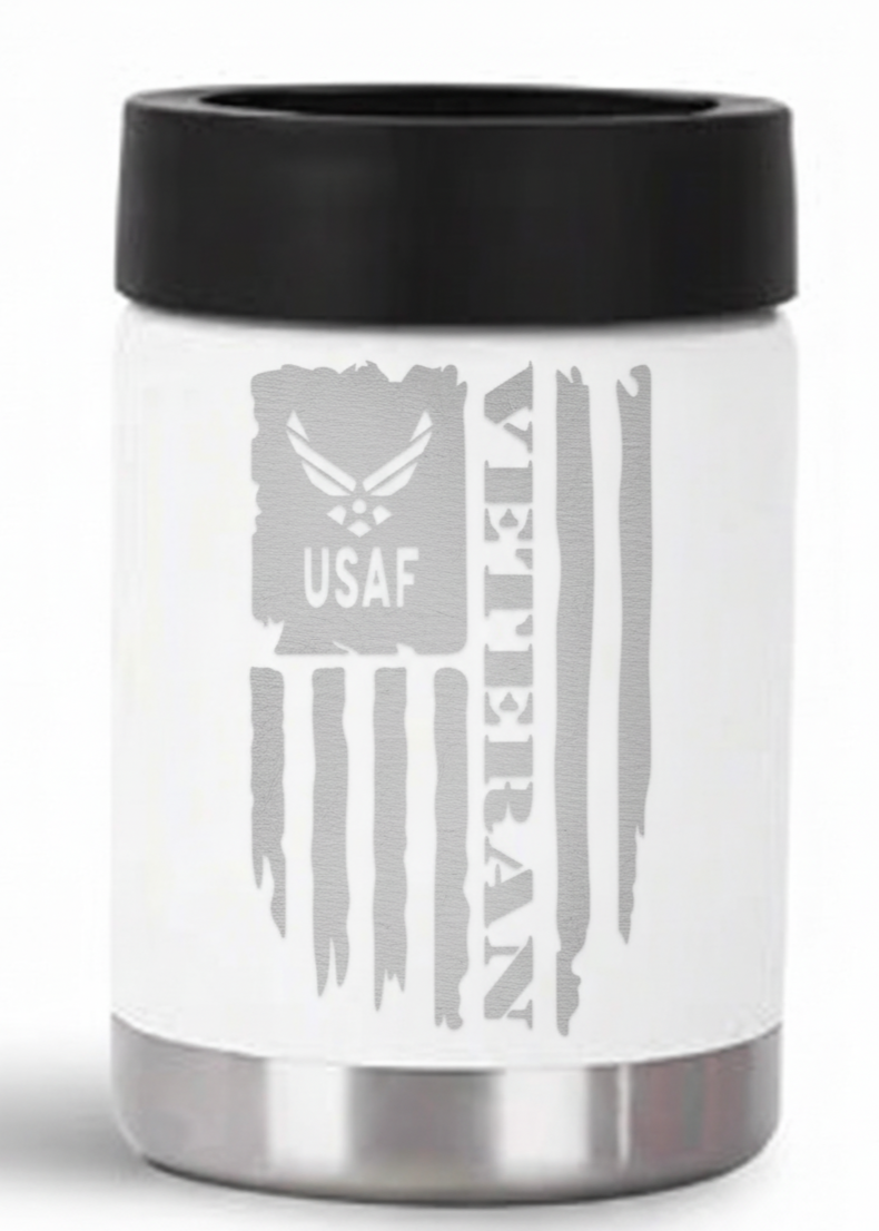 12oz Veteran Can Cooler