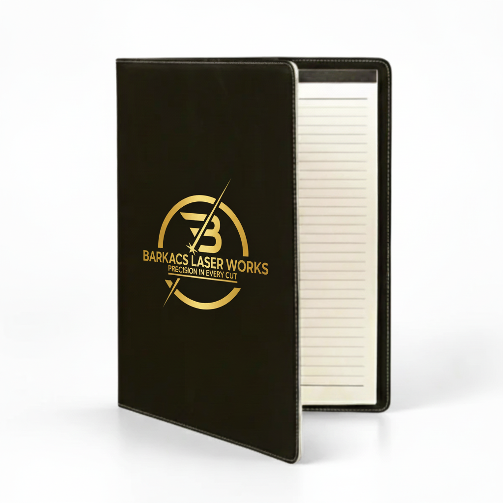 Customizable Leatherette Portfolios