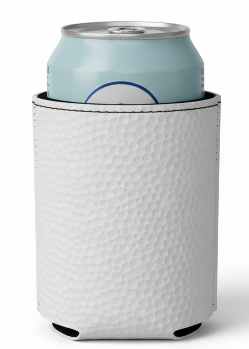Personalized Leather Can Cooler