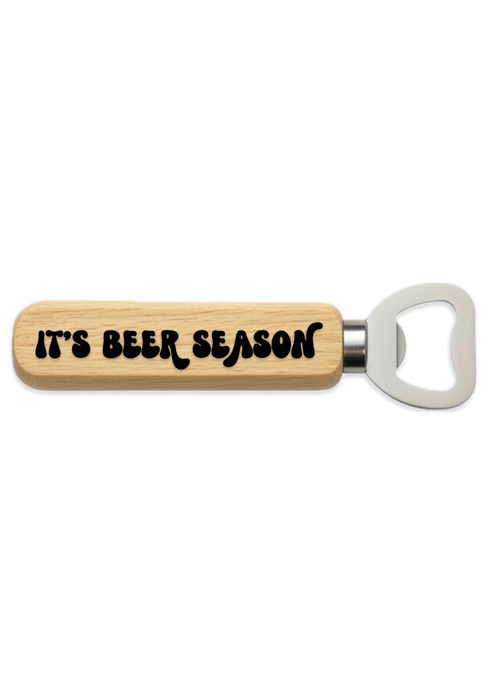 Wooden Handled Bottle Opener
