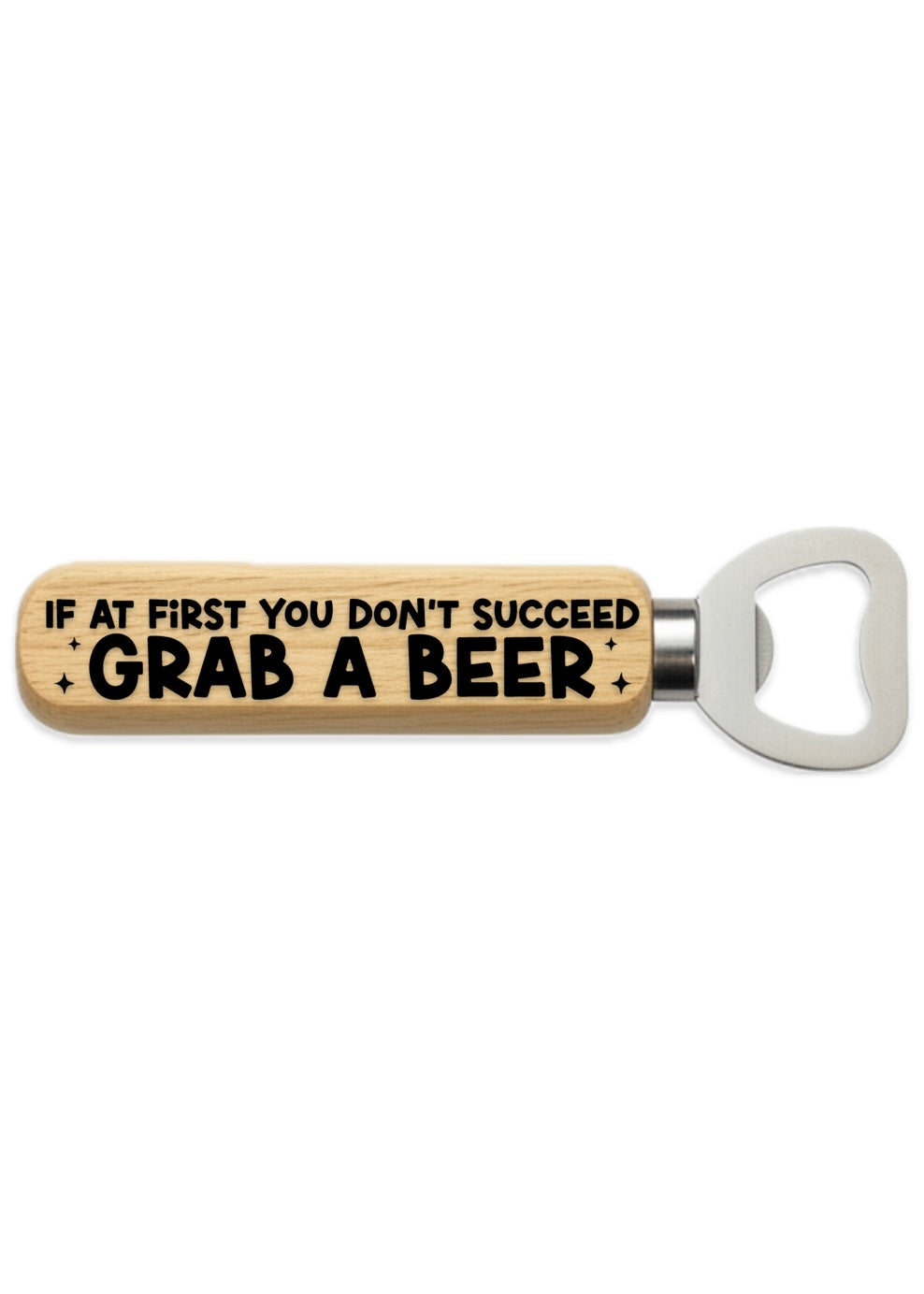 Wooden Handled Bottle Opener