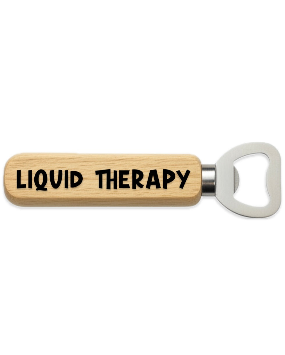 Wooden Handled Bottle Opener