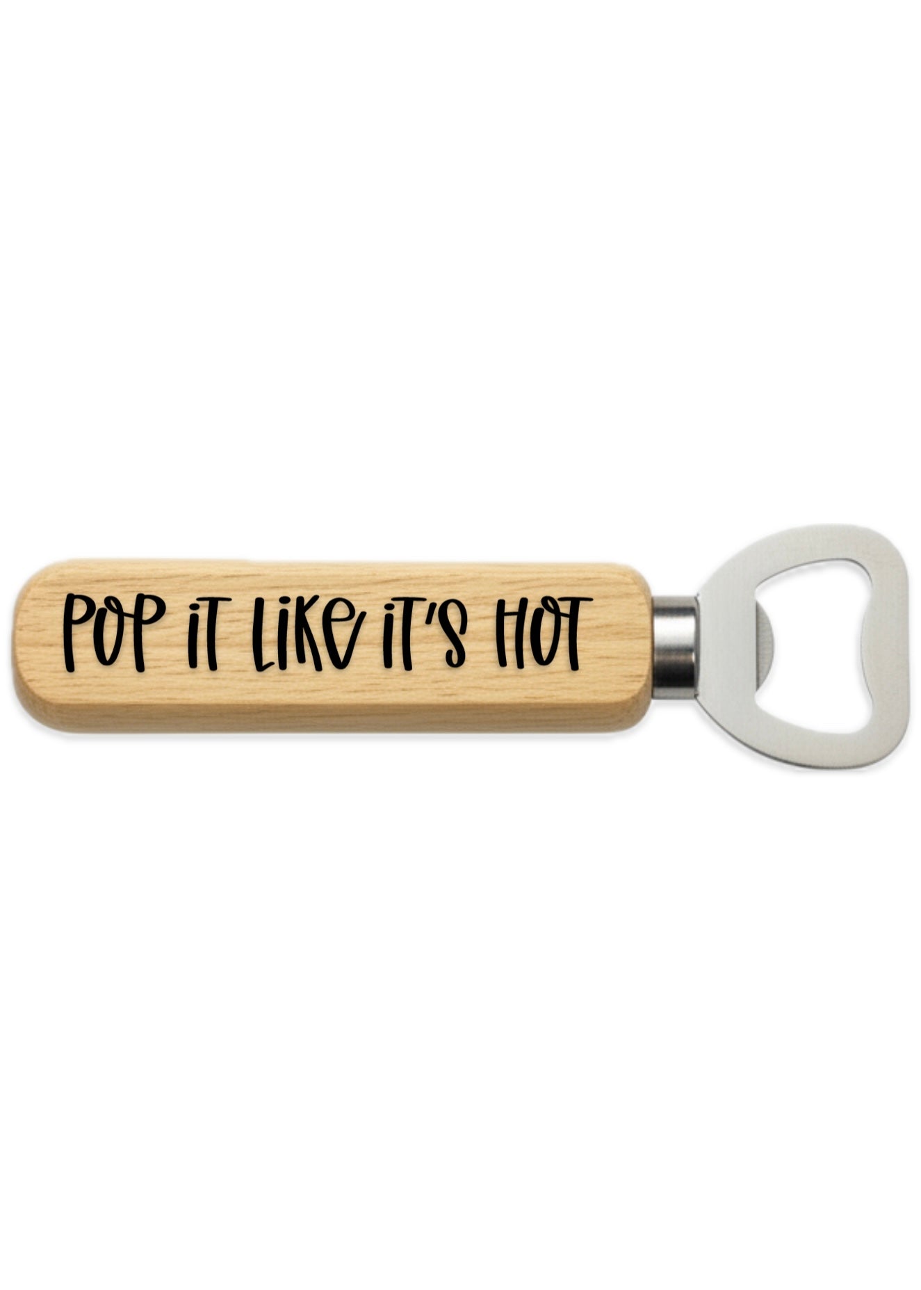 Wooden Handled Bottle Opener