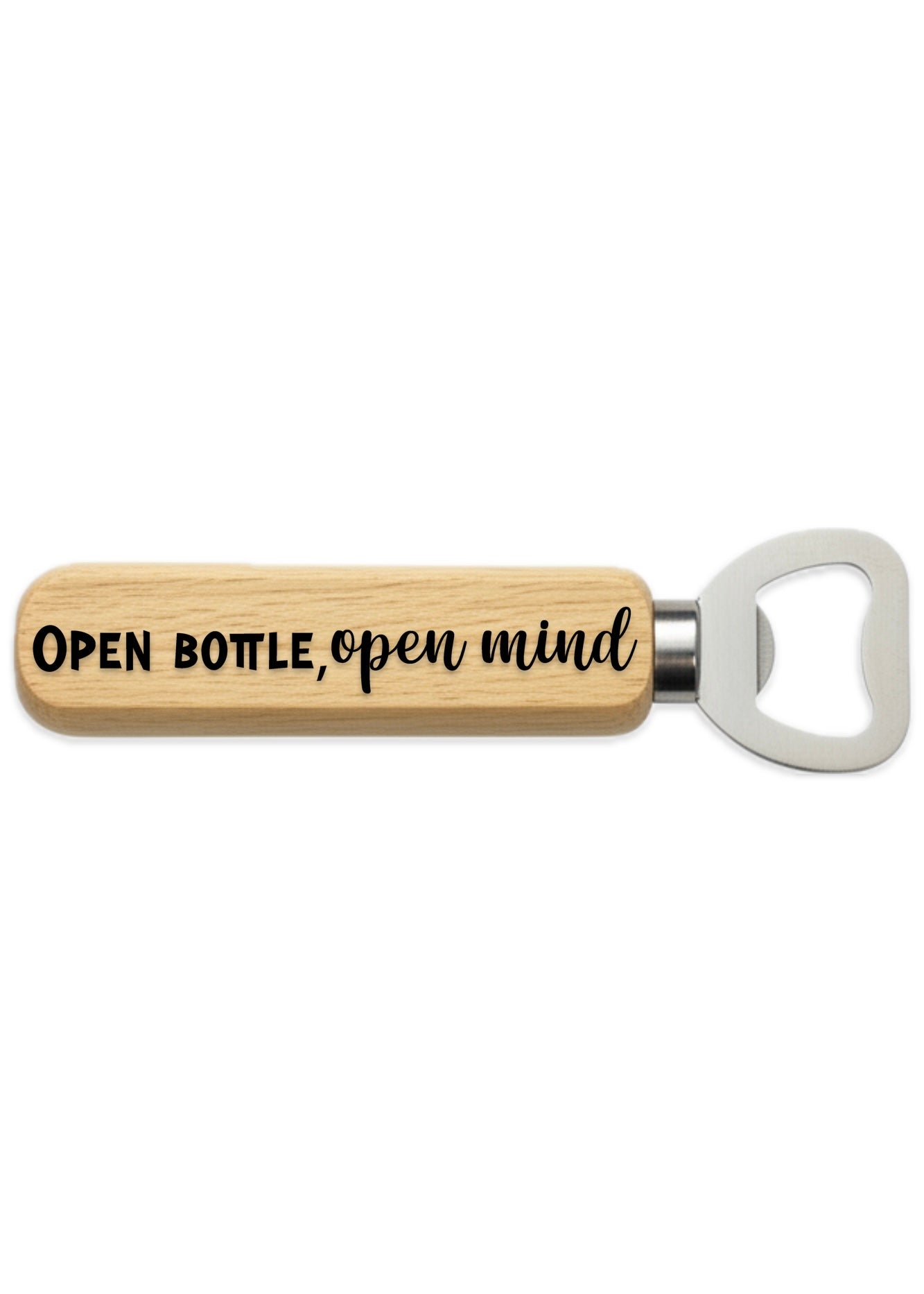 Wooden Handled Bottle Opener