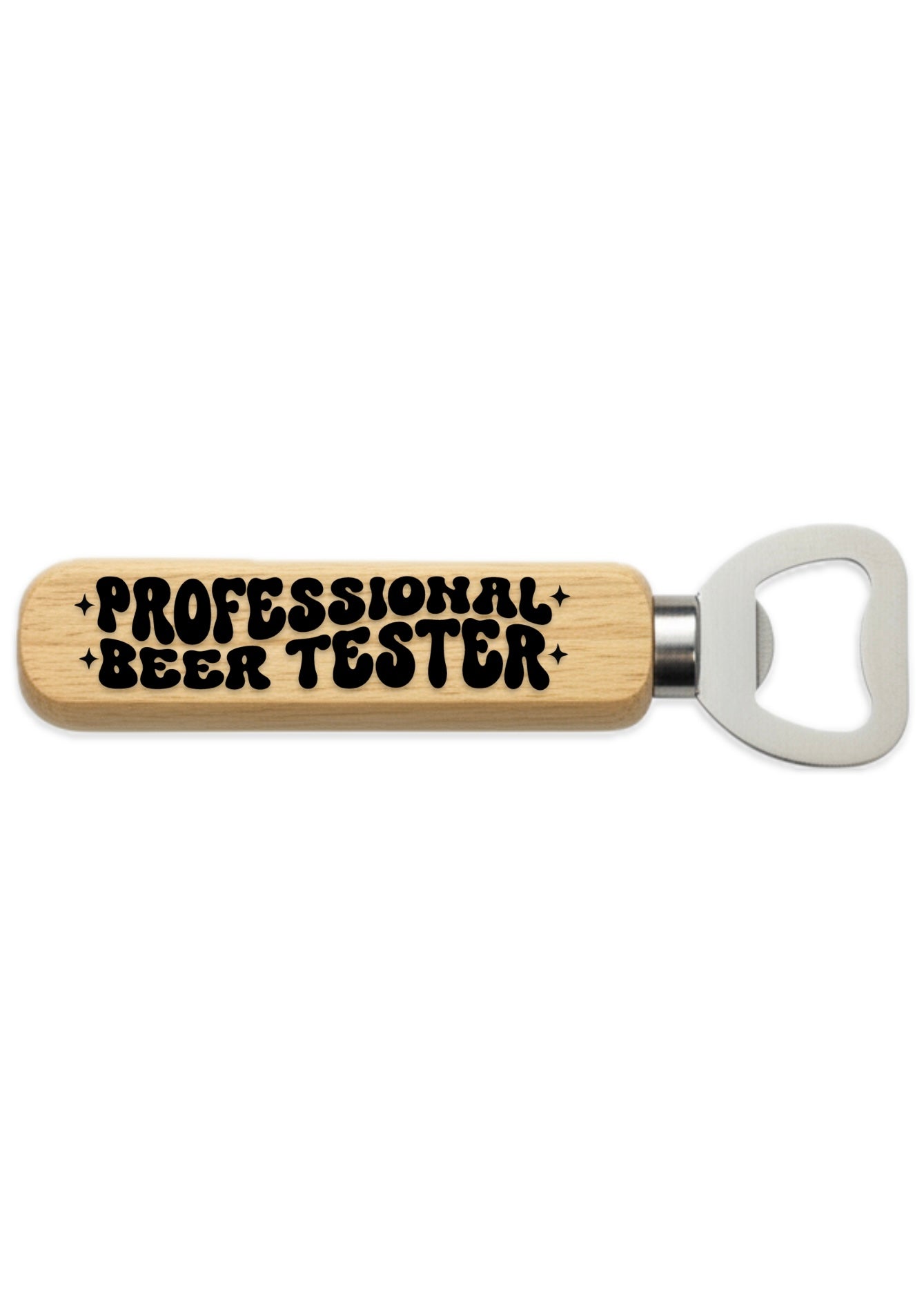 Wooden Handled Bottle Opener