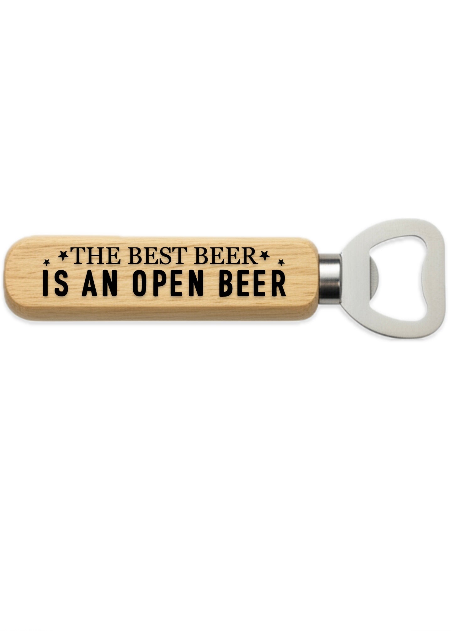 Wooden Handled Bottle Opener