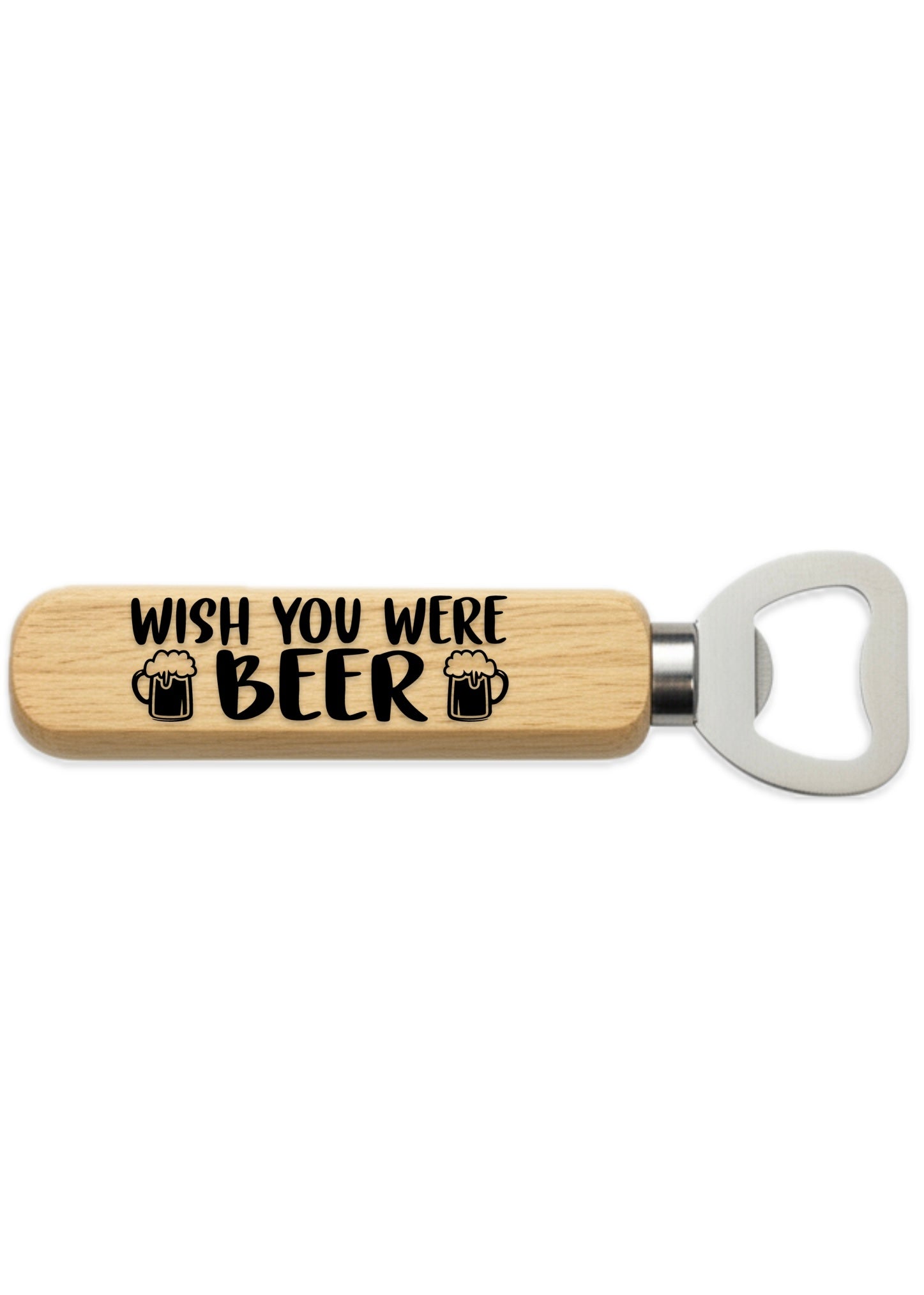 Wooden Handled Bottle Opener