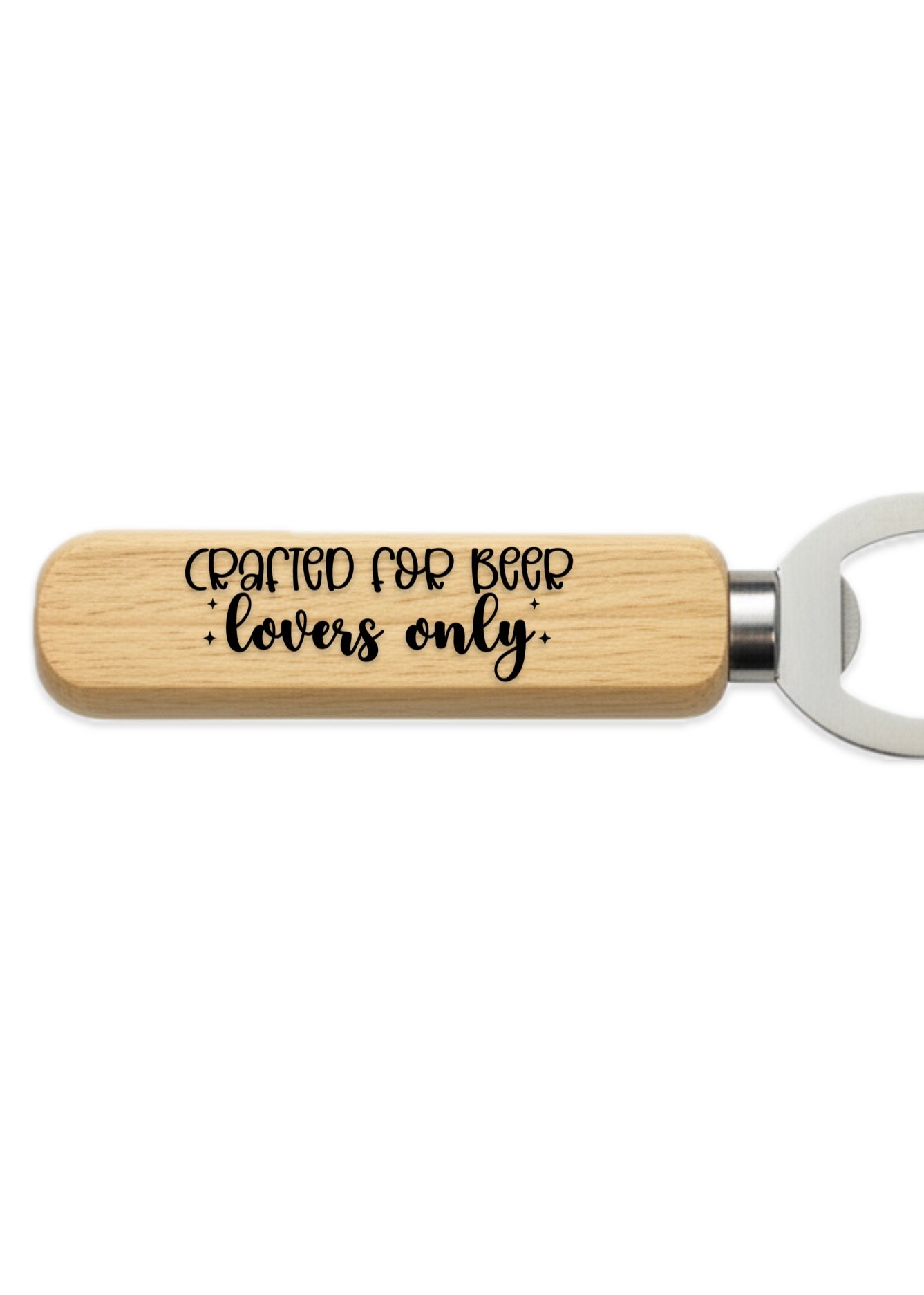 Wooden Handled Bottle Opener