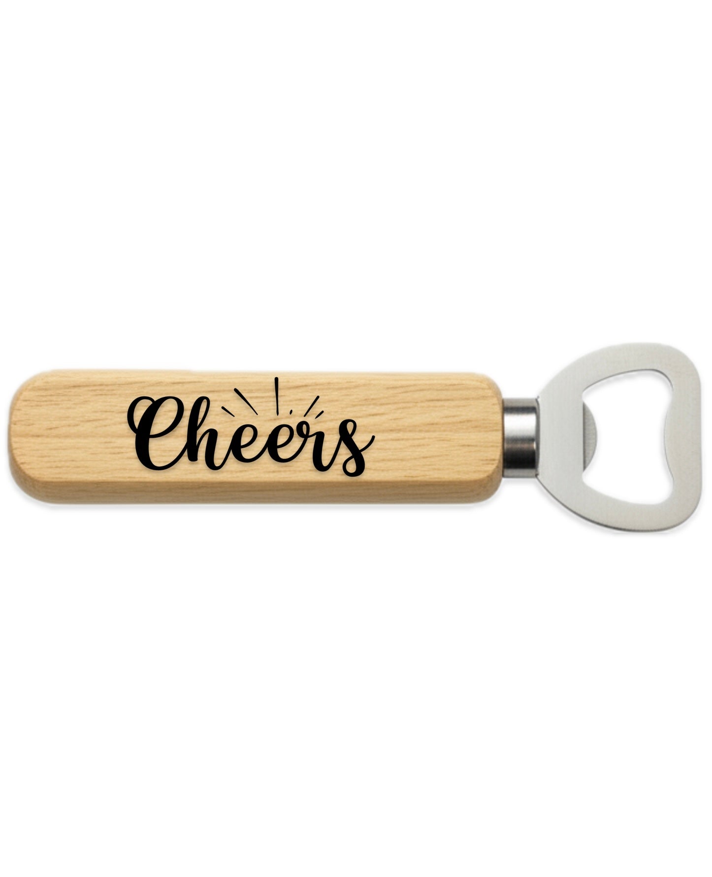 Wooden Handled Bottle Opener