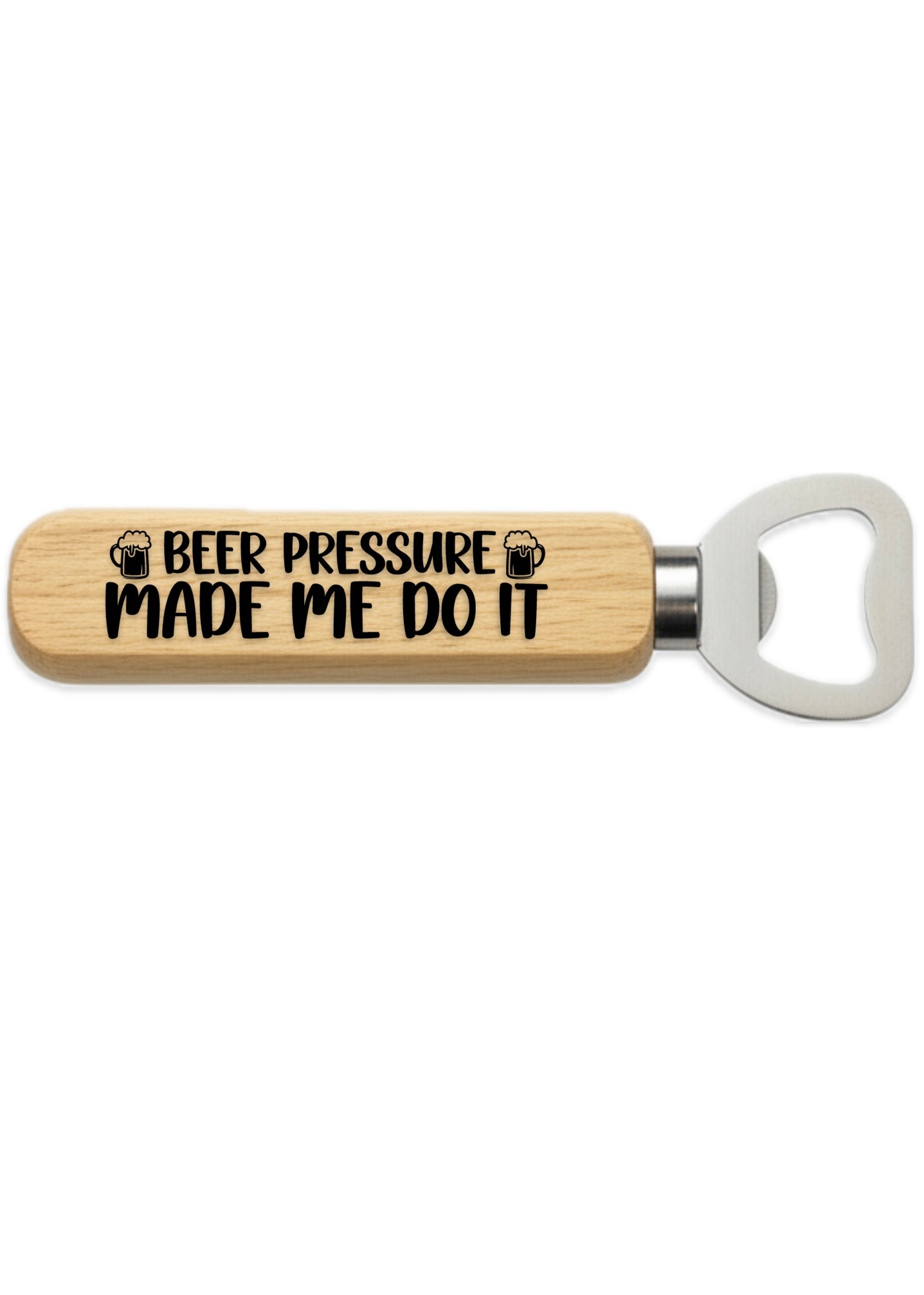 Wooden Handled Bottle Opener