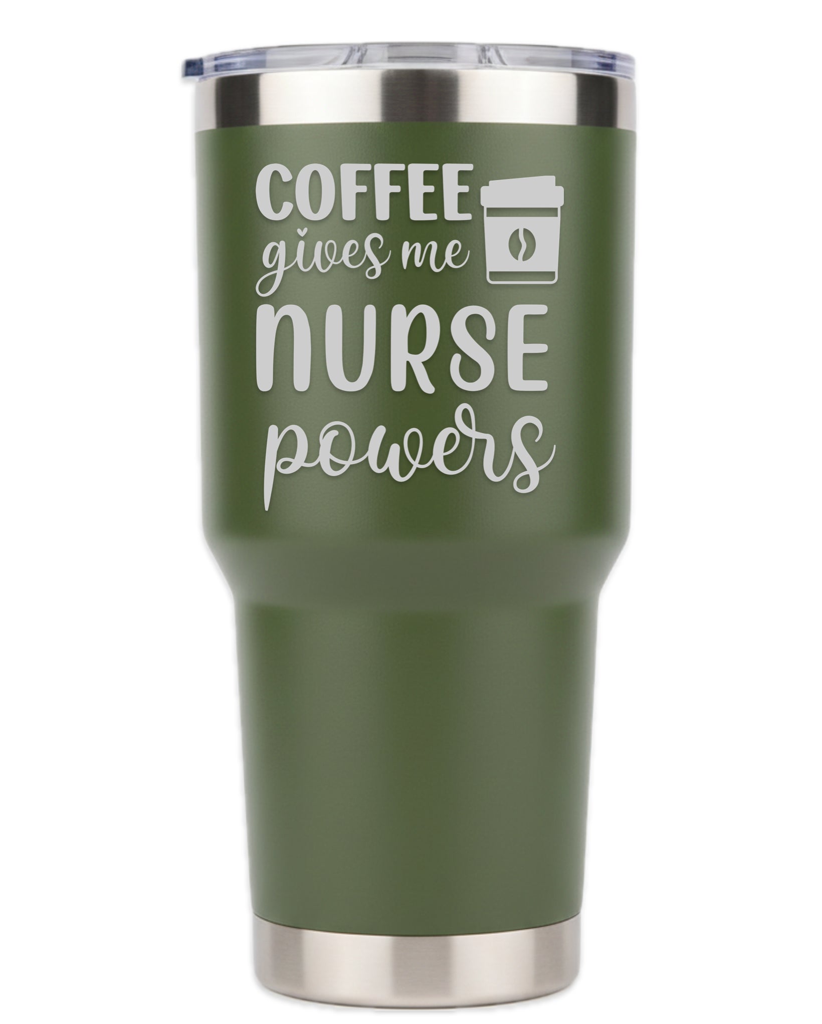 Coffee Gives Me Nurse Powers Tumbler