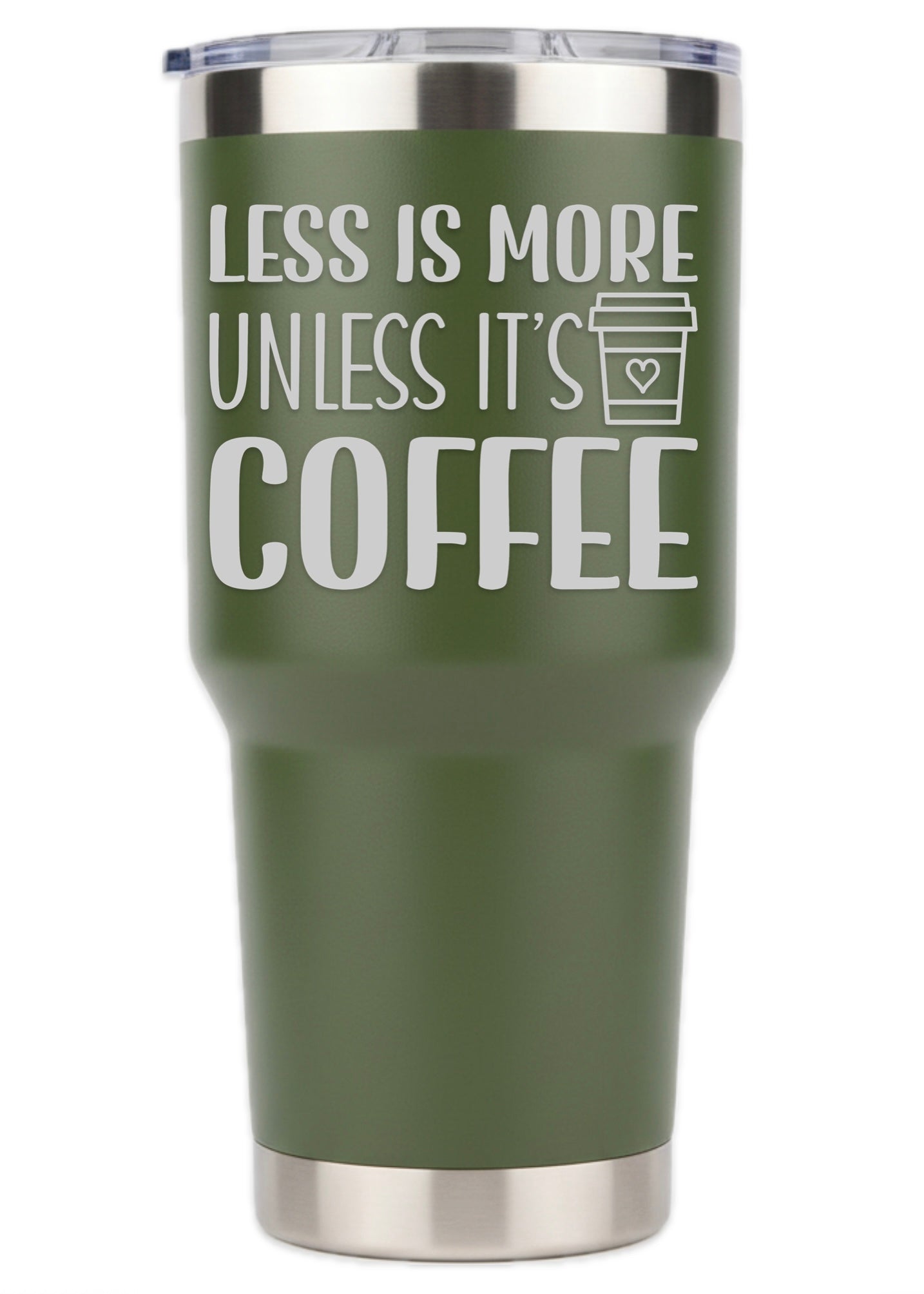 Less Is More Unless It's Coffee Tumbler