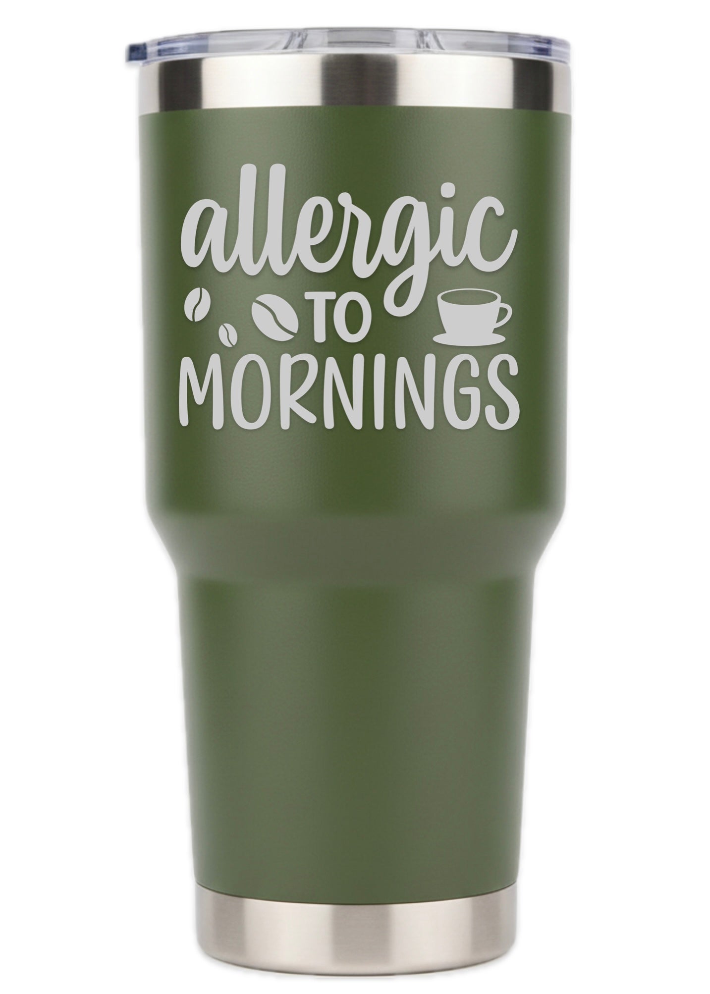 Allergic To Mornings Tumbler