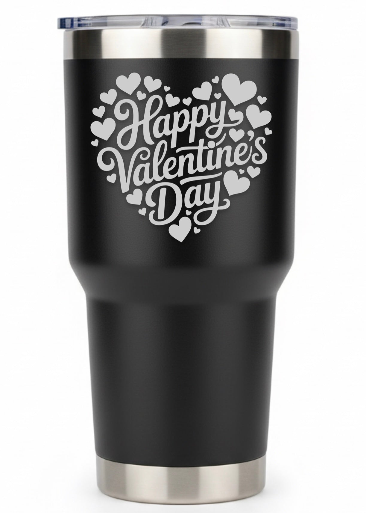 Happy Valentines Day Hearts Tumbler