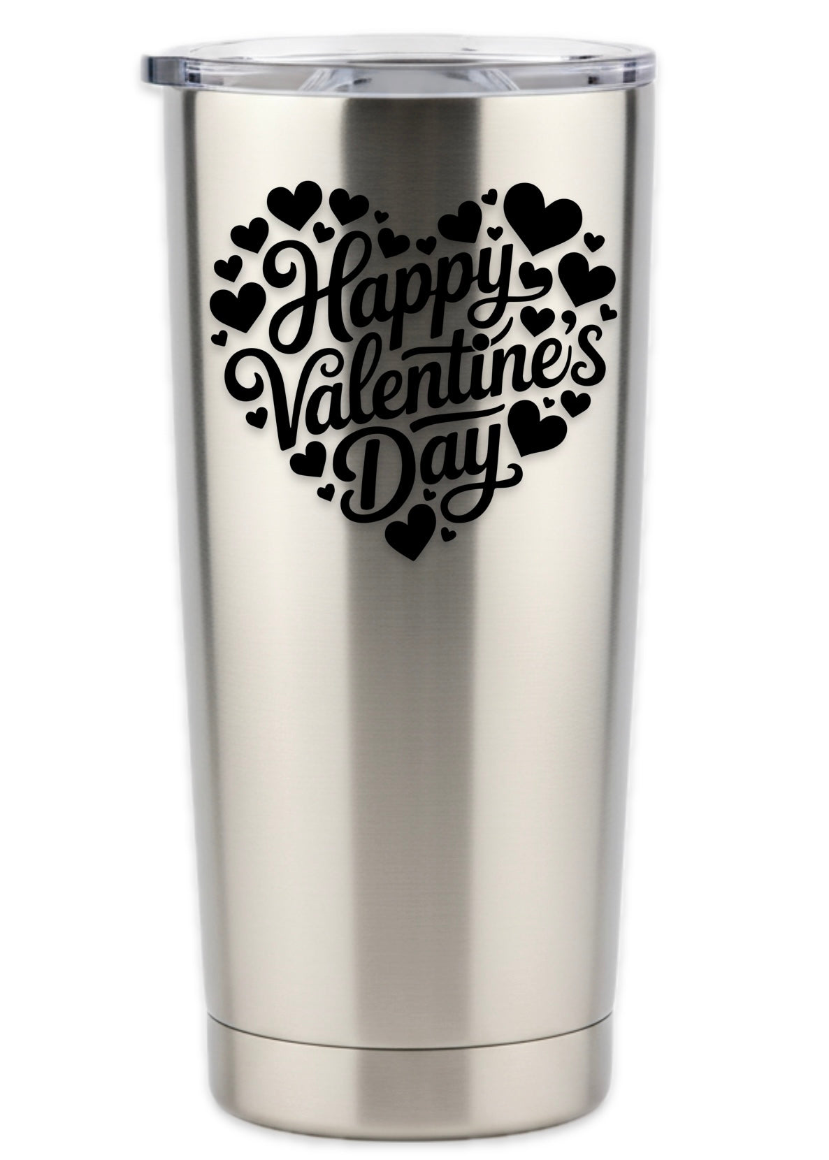 Happy Valentines Day Hearts Tumbler