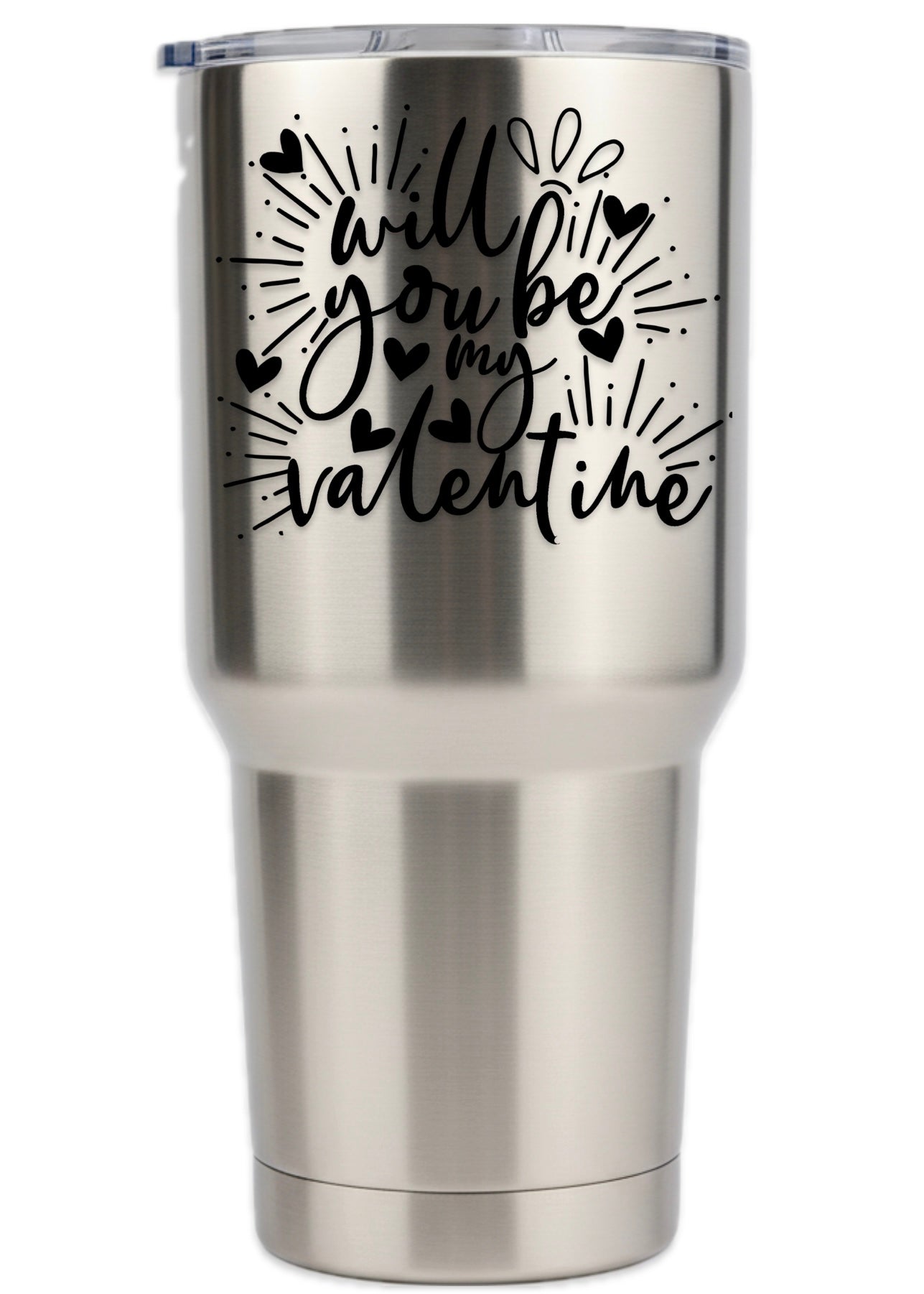 Will You Be My Valentine Tumbler