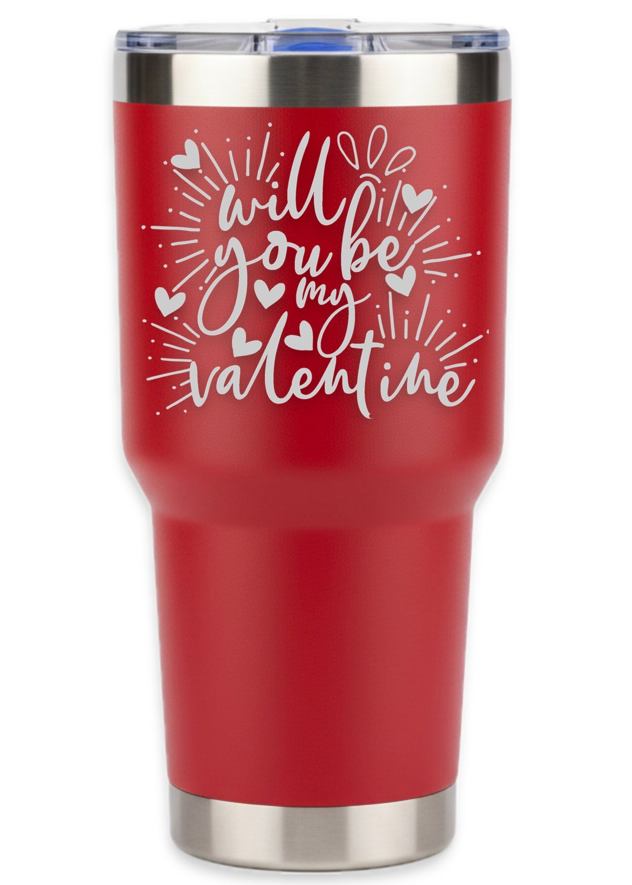 Will You Be My Valentine Tumbler