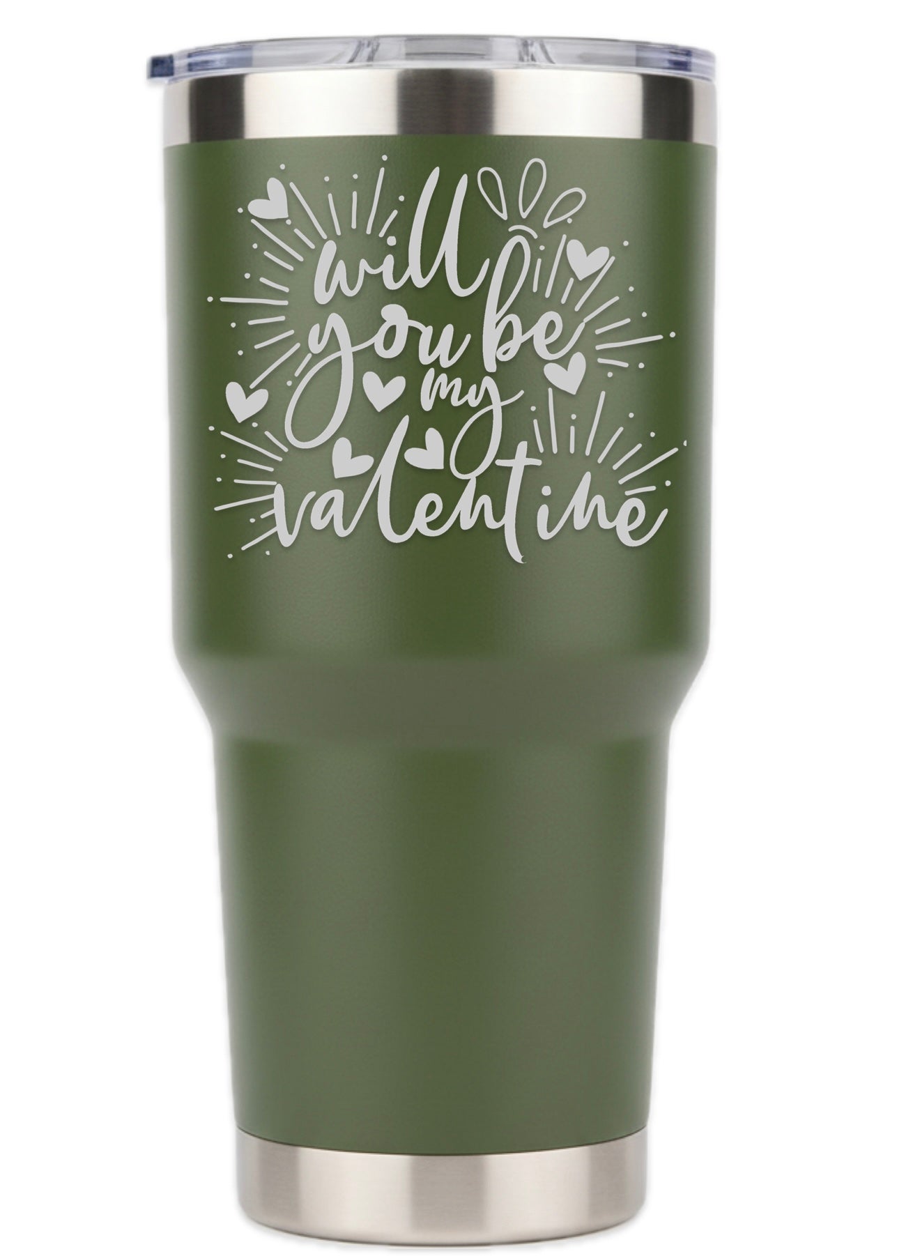 Will You Be My Valentine Tumbler