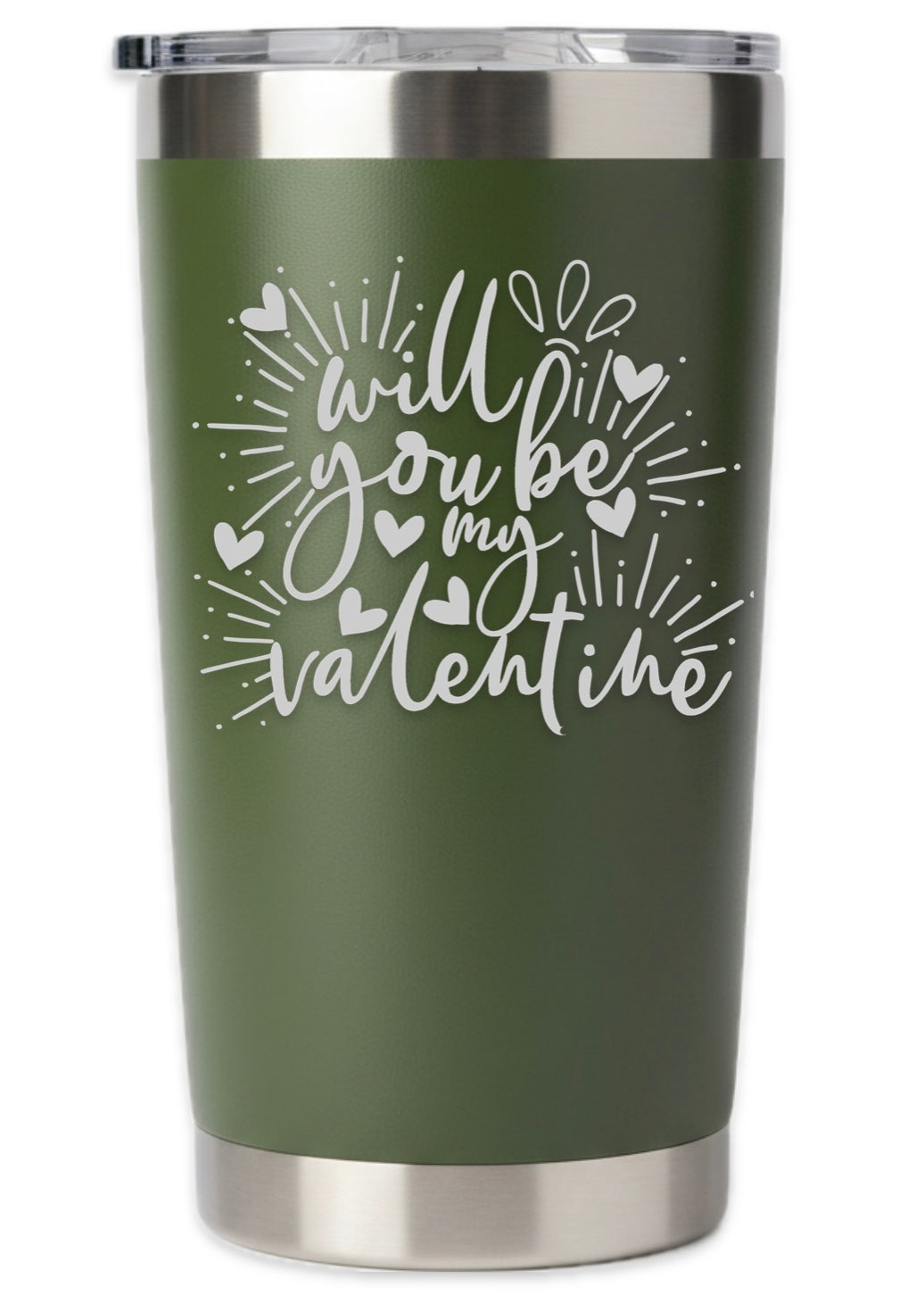 Will You Be My Valentine Tumbler