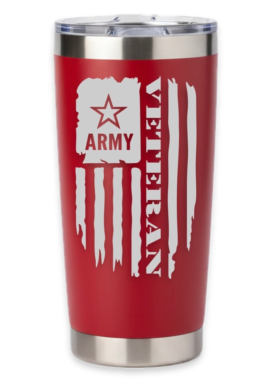 Army Veteran Tumbler