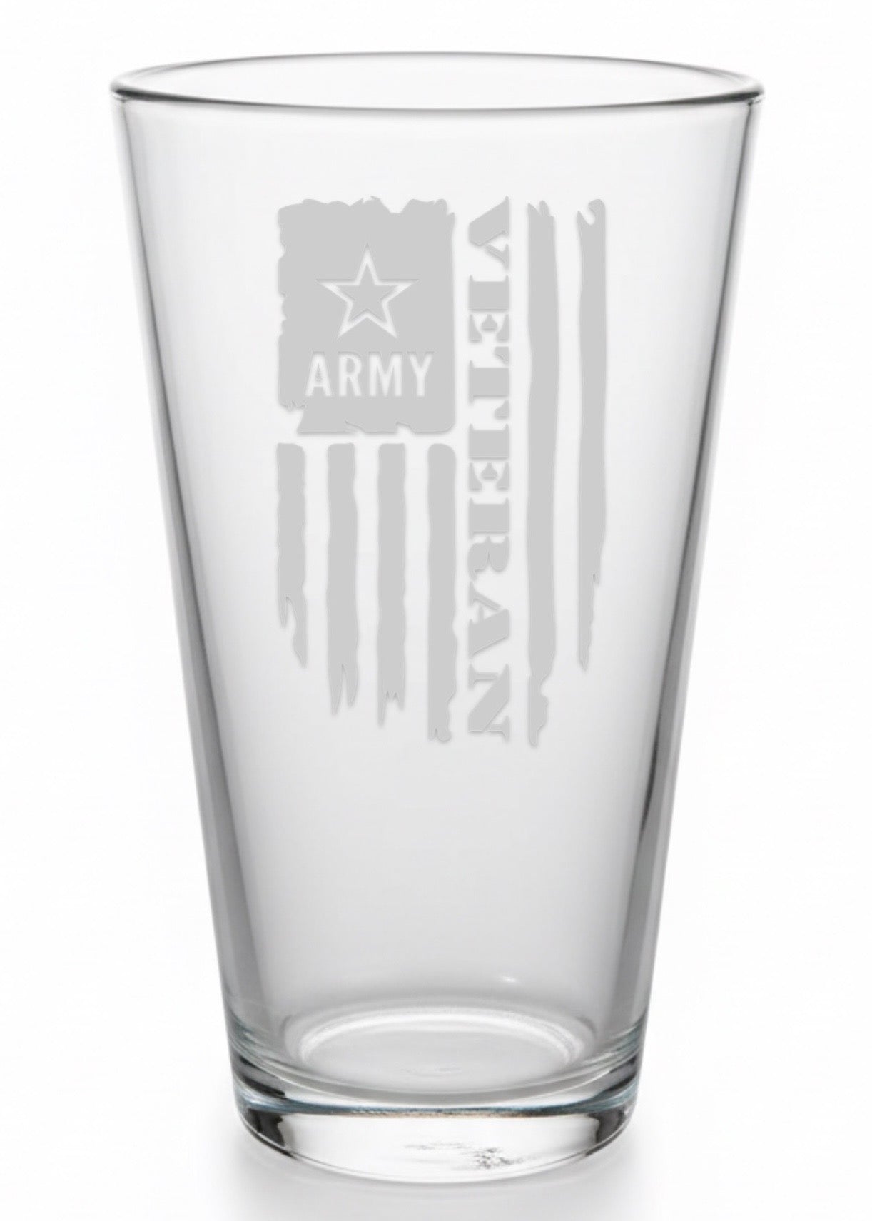 Veteran Pint Glass 16oz