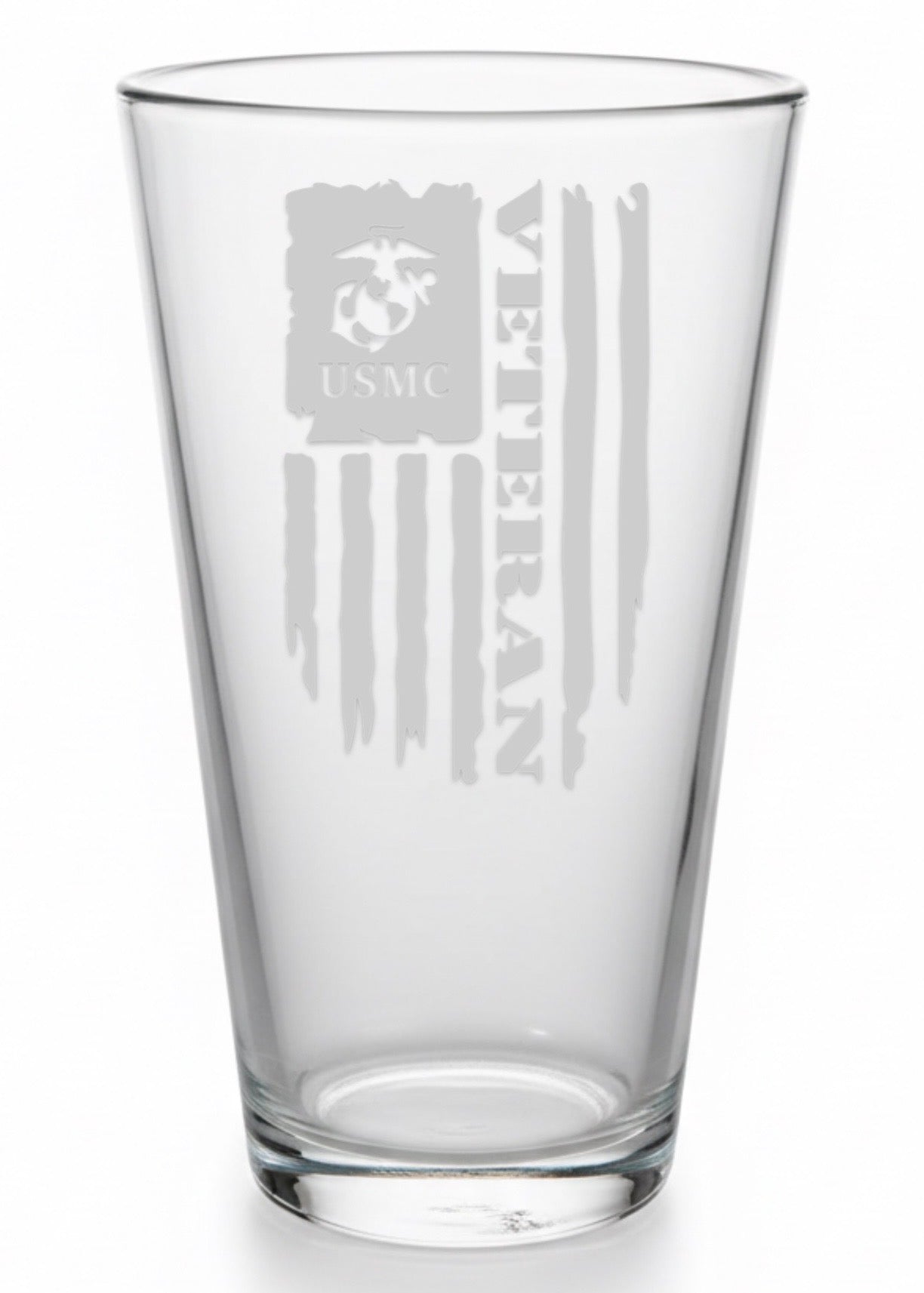 Veteran Pint Glass 16oz