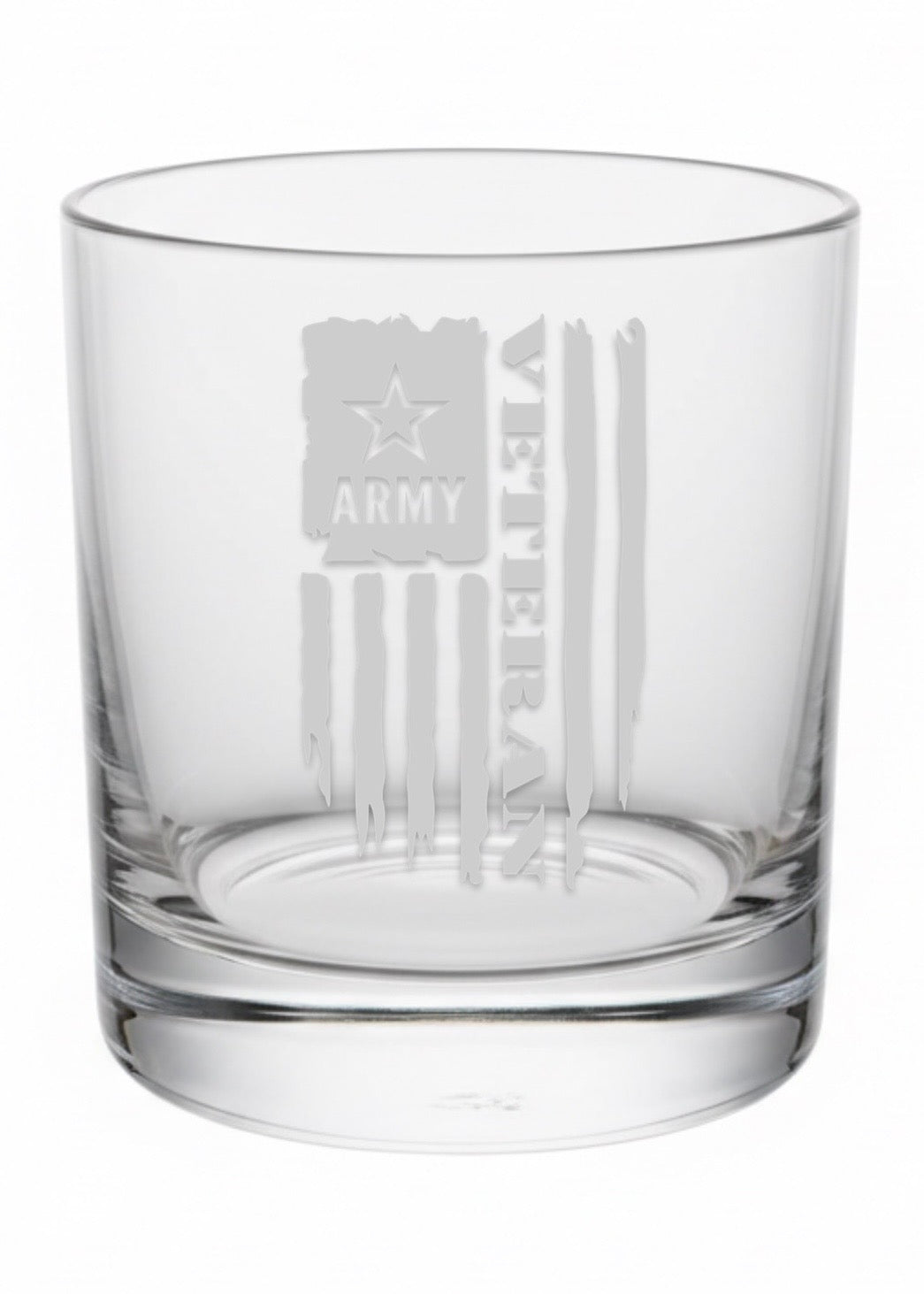 Veteran Rocks Glass 11oz