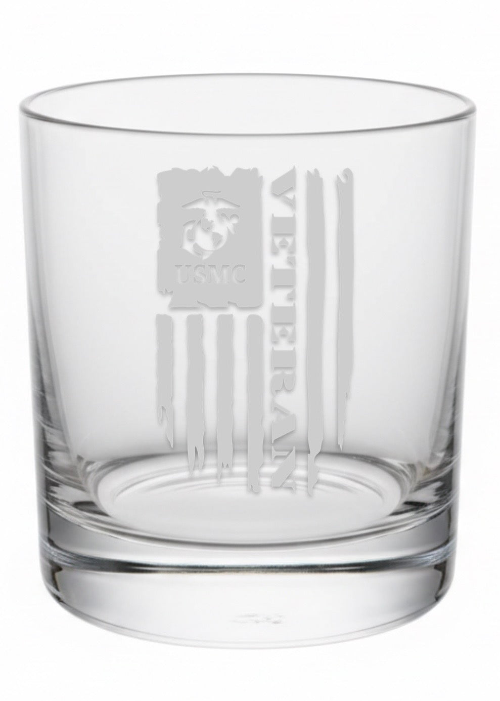 Veteran Rocks Glass 11oz