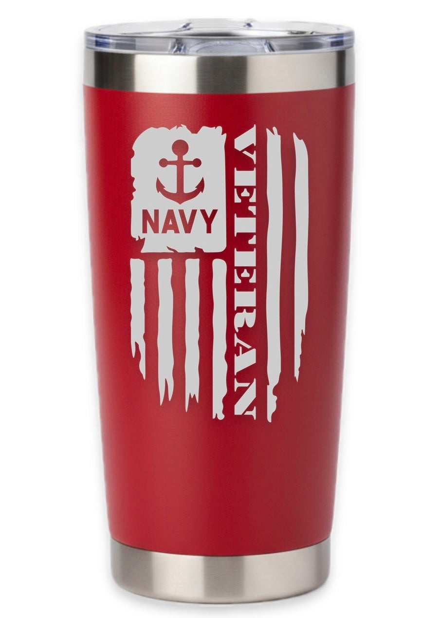 Navy Veteran Tumbler