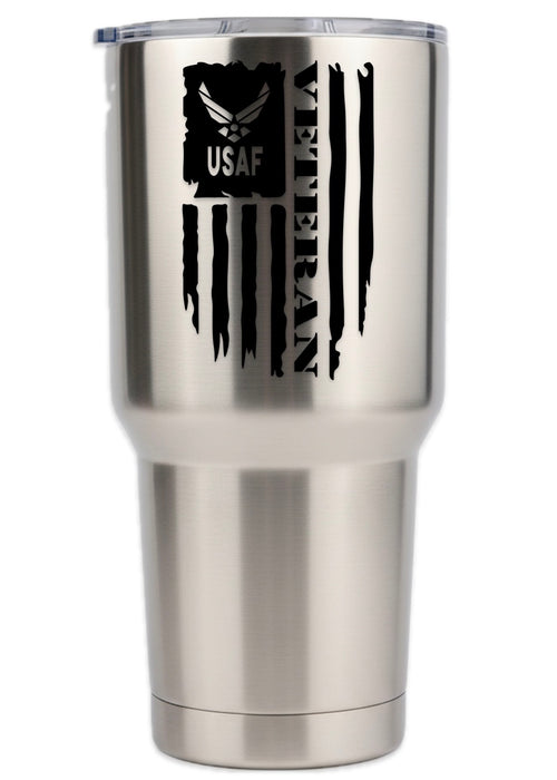 Air Force Veteran Tumbler