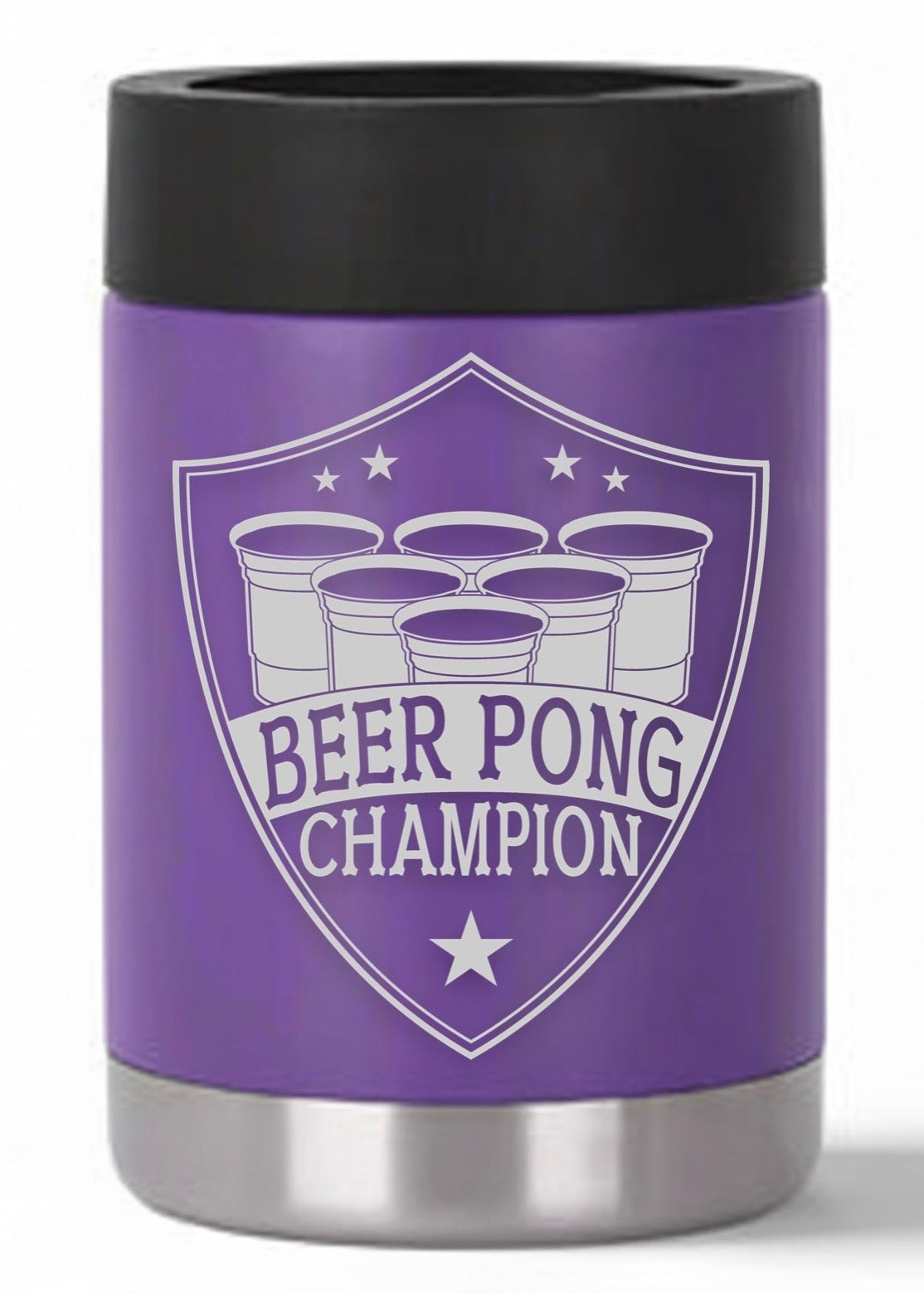 12oz Beer Pong Champion Can Cooler