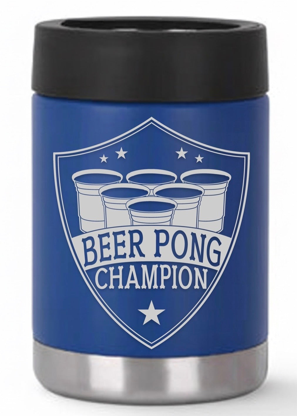 12oz Beer Pong Champion Can Cooler