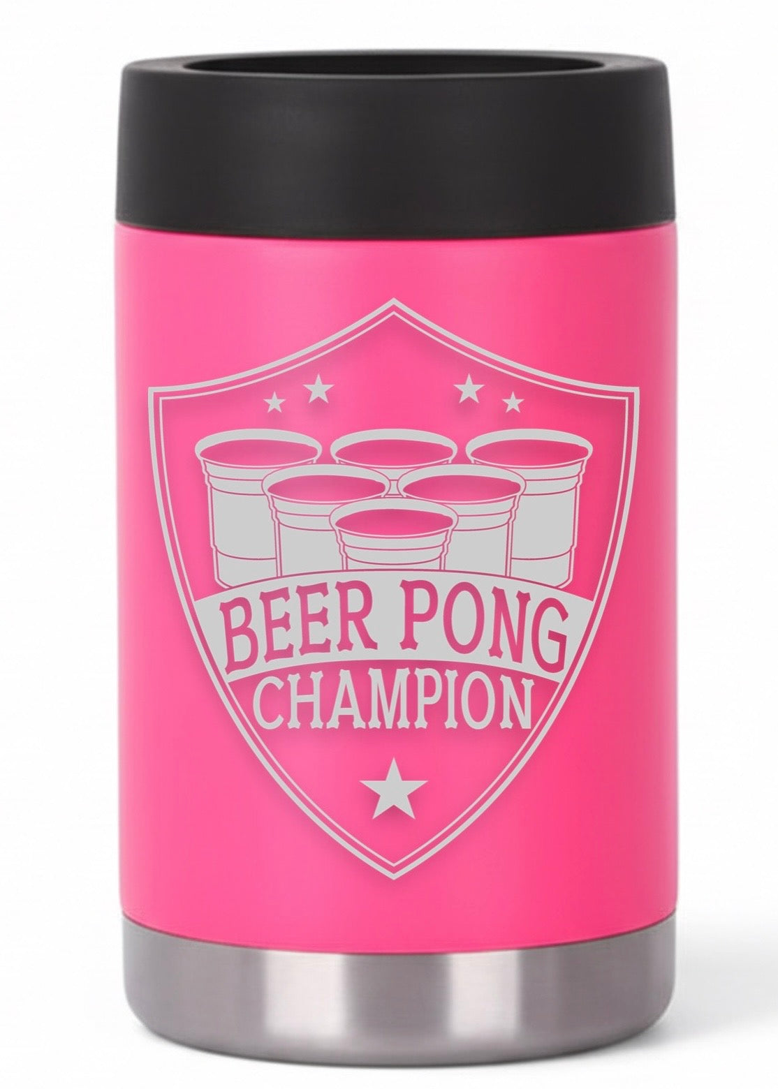 12oz Beer Pong Champion Can Cooler