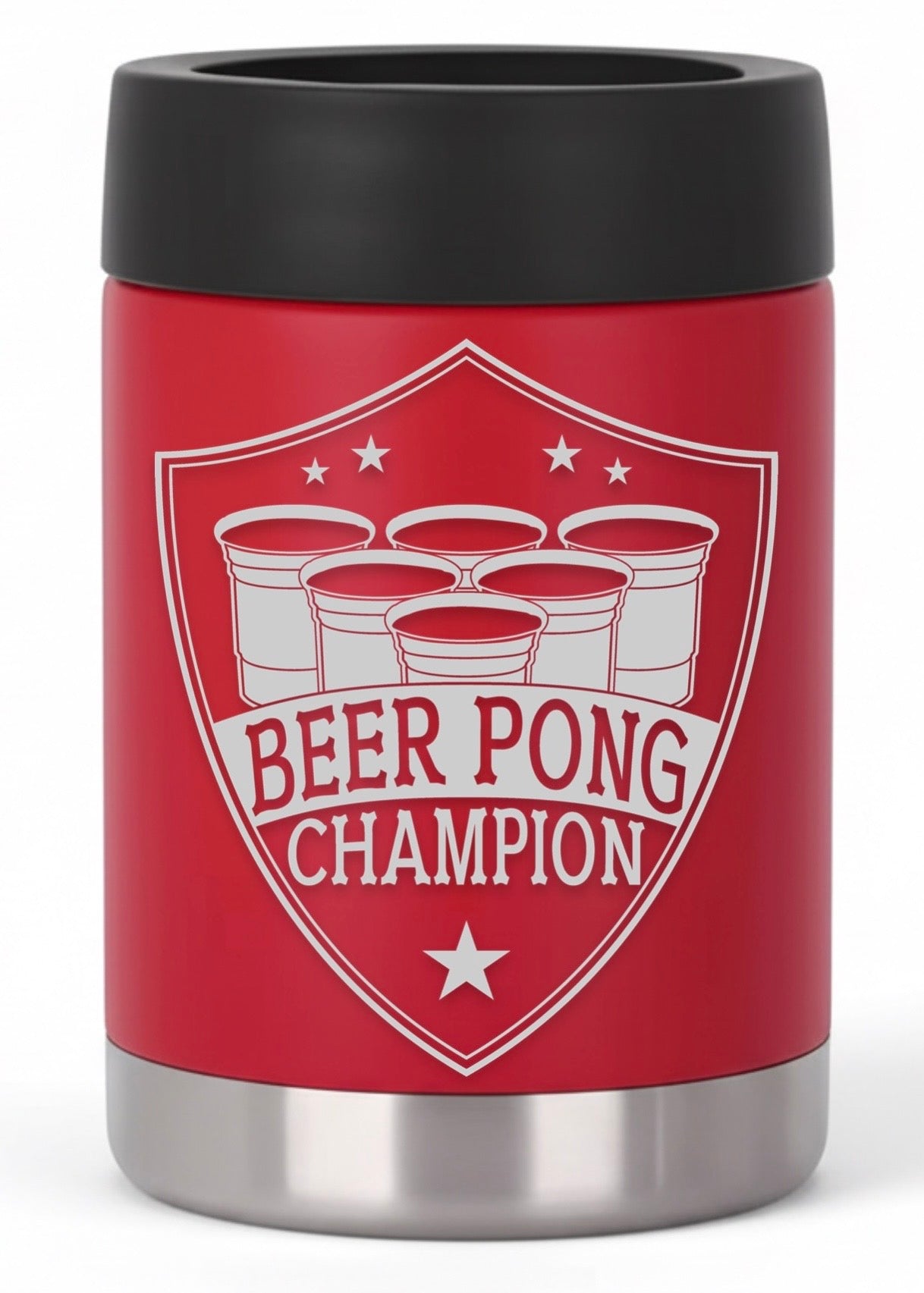 12oz Beer Pong Champion Can Cooler