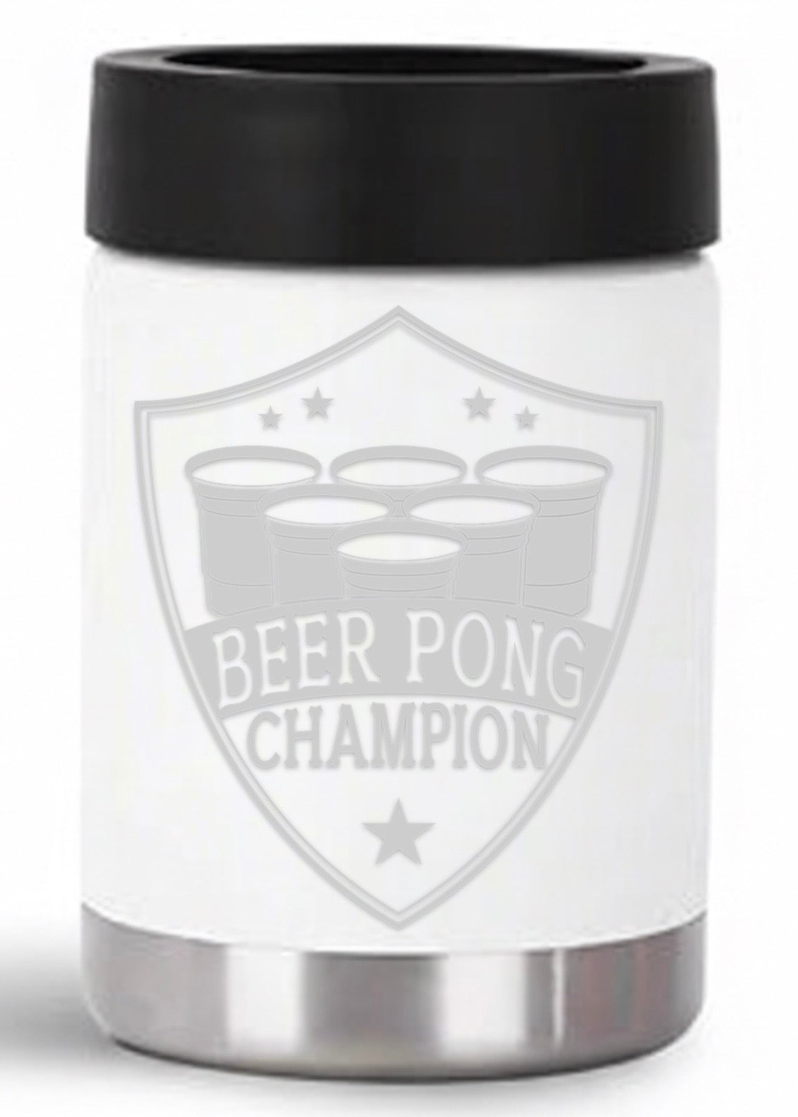 12oz Beer Pong Champion Can Cooler