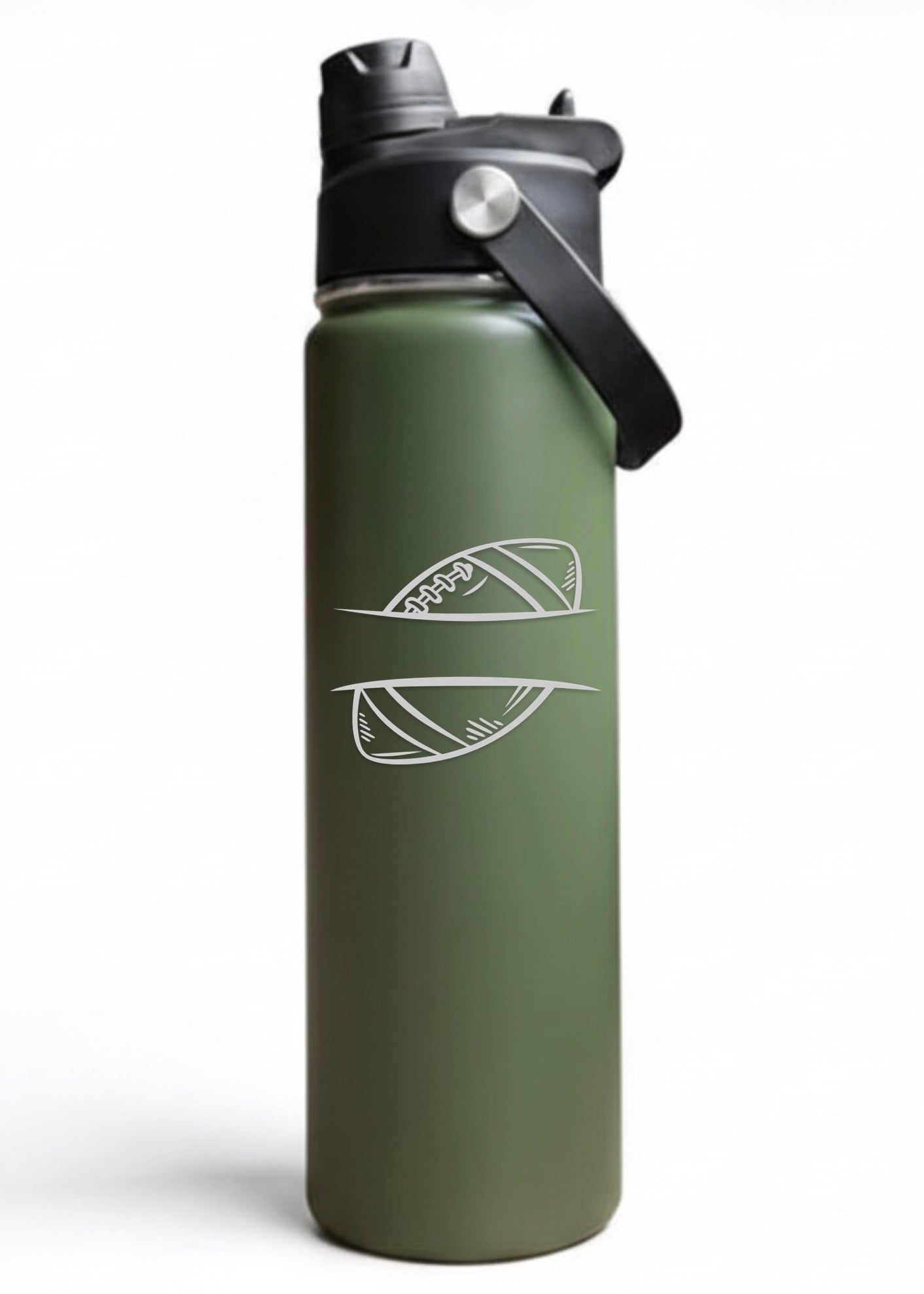 22oz Personalized Football Sports Tumbler