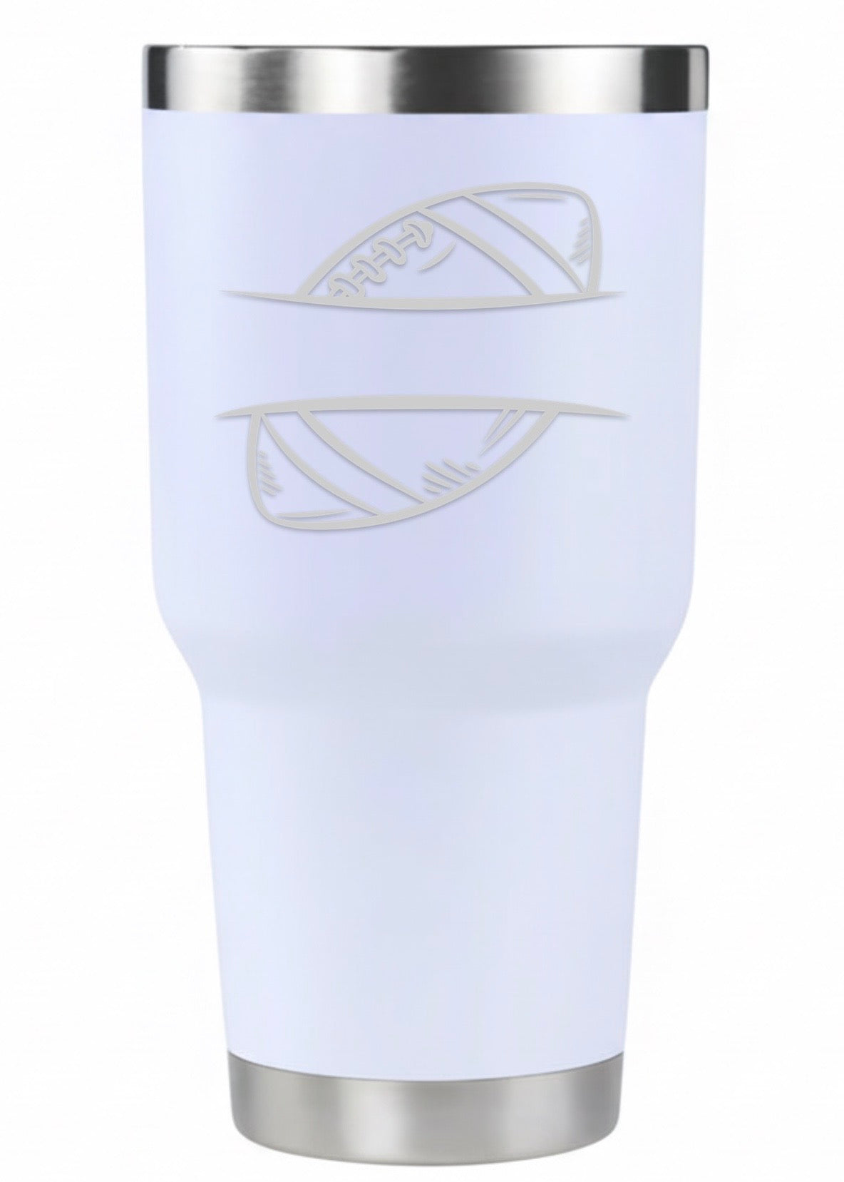 Personalized Football Tumbler