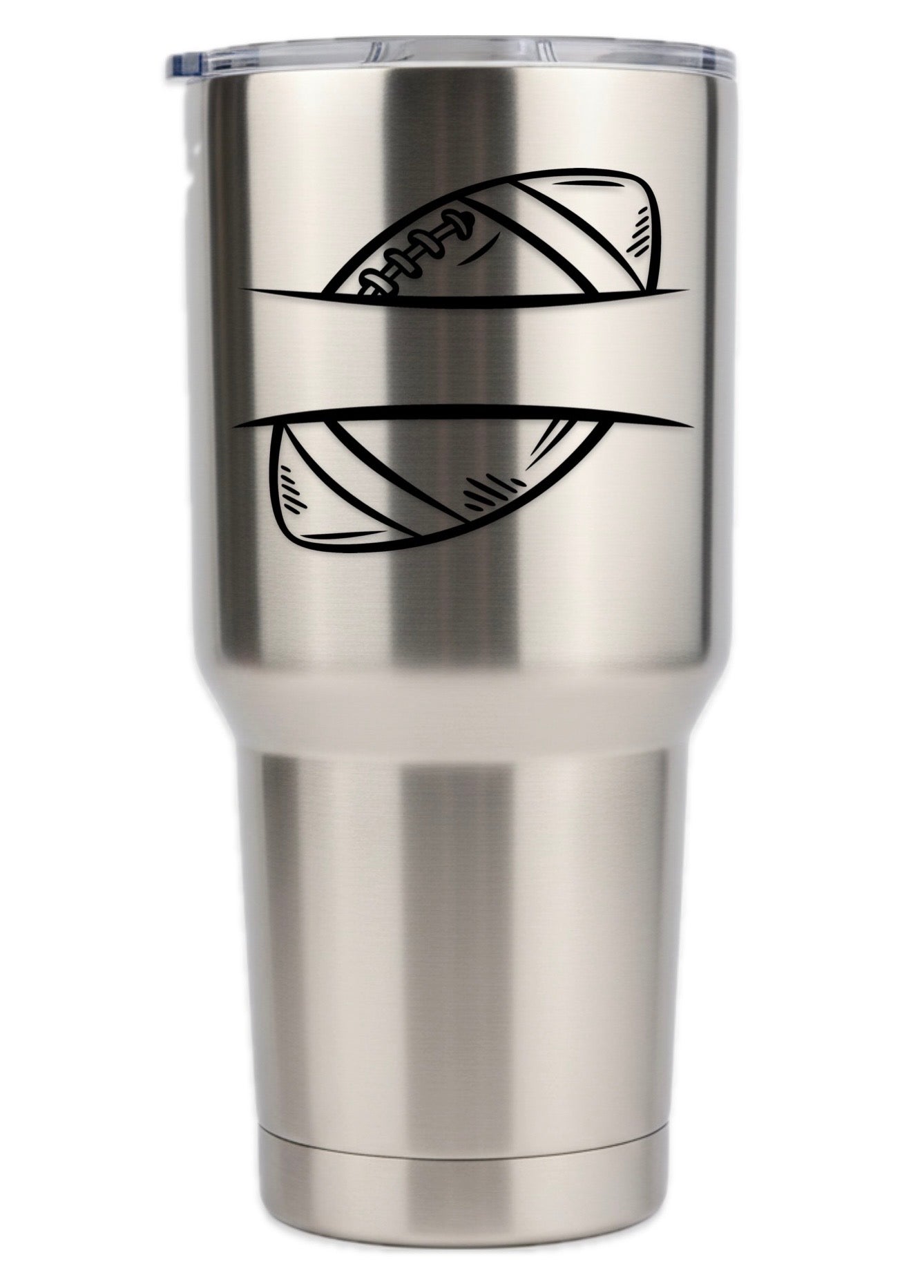 Personalized Football Tumbler