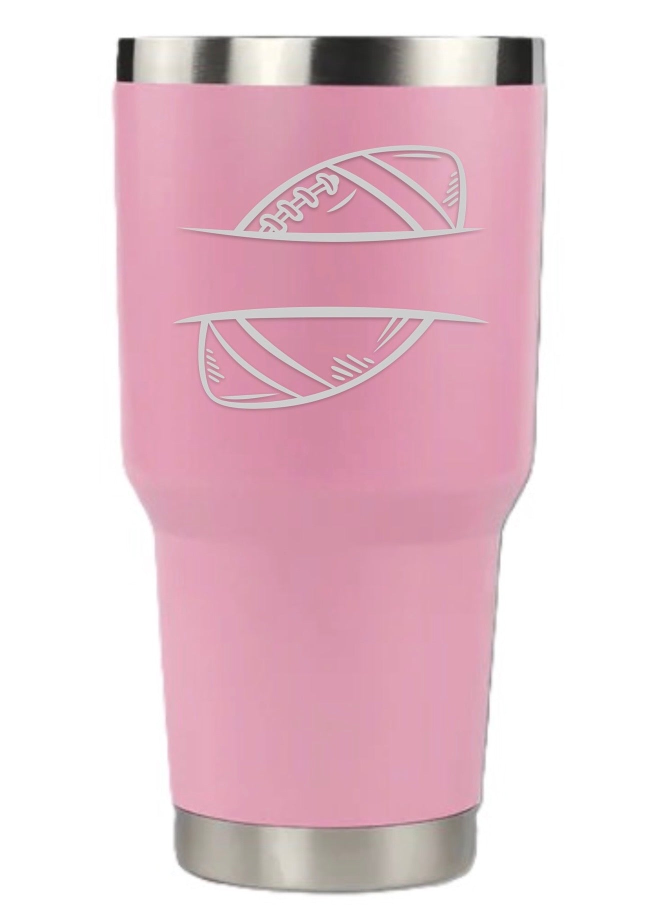Personalized Football Tumbler