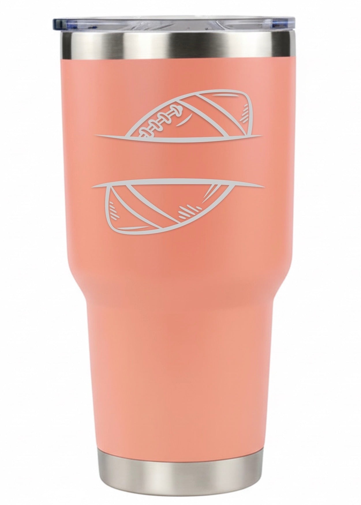 Personalized Football Tumbler
