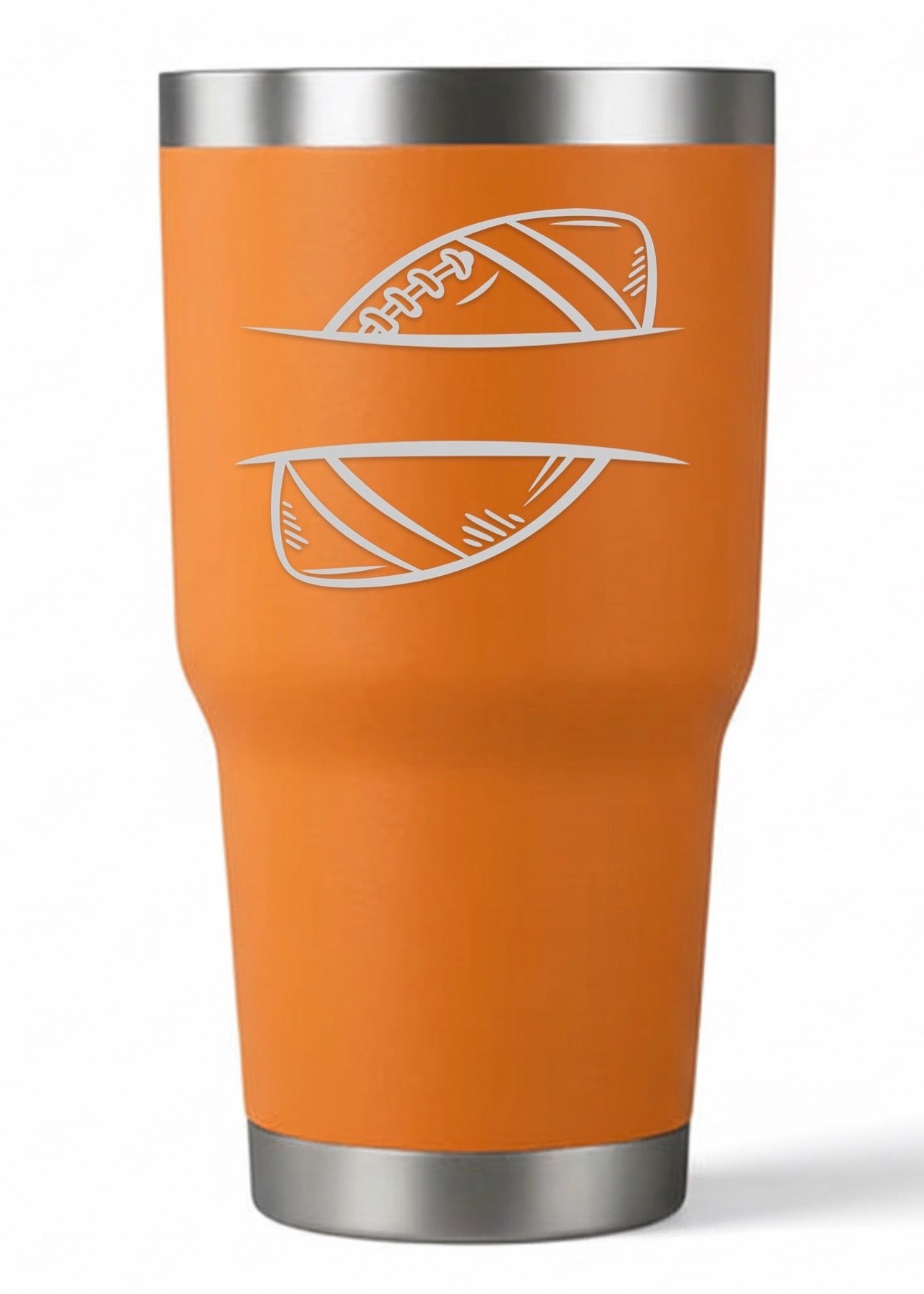 Personalized Football Tumbler