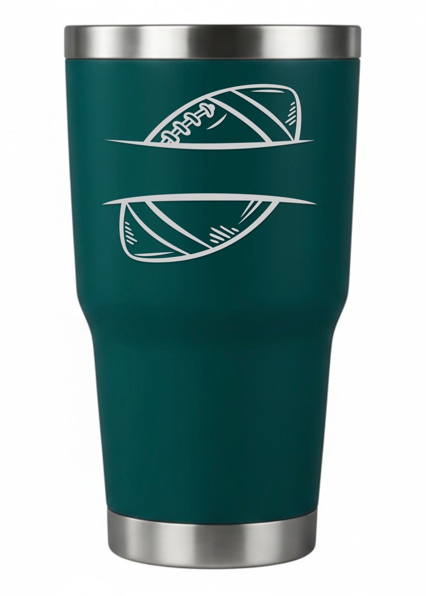 Personalized Football Tumbler