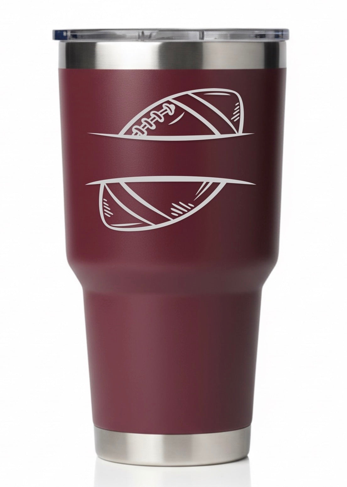 Personalized Football Tumbler