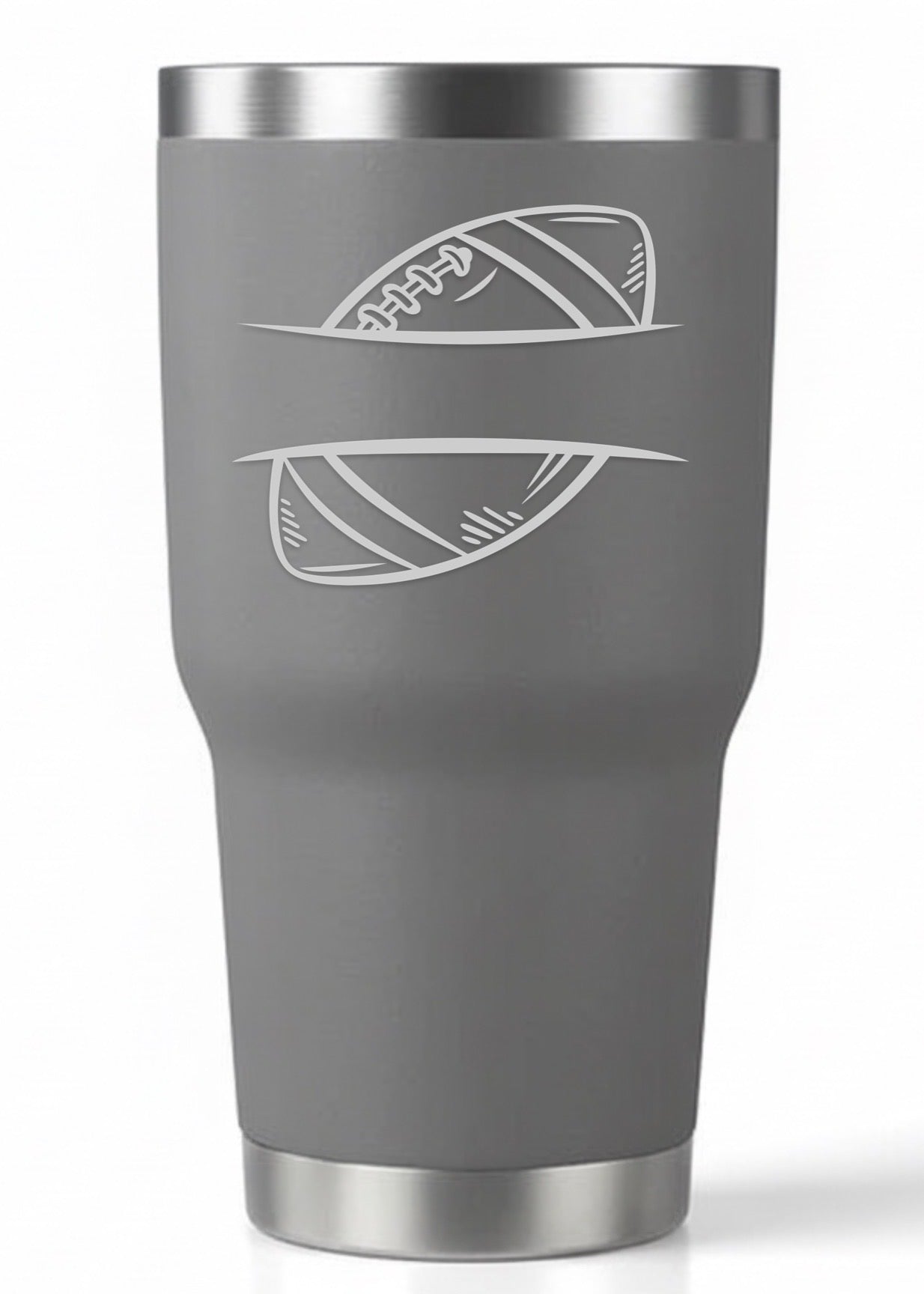 Personalized Football Tumbler