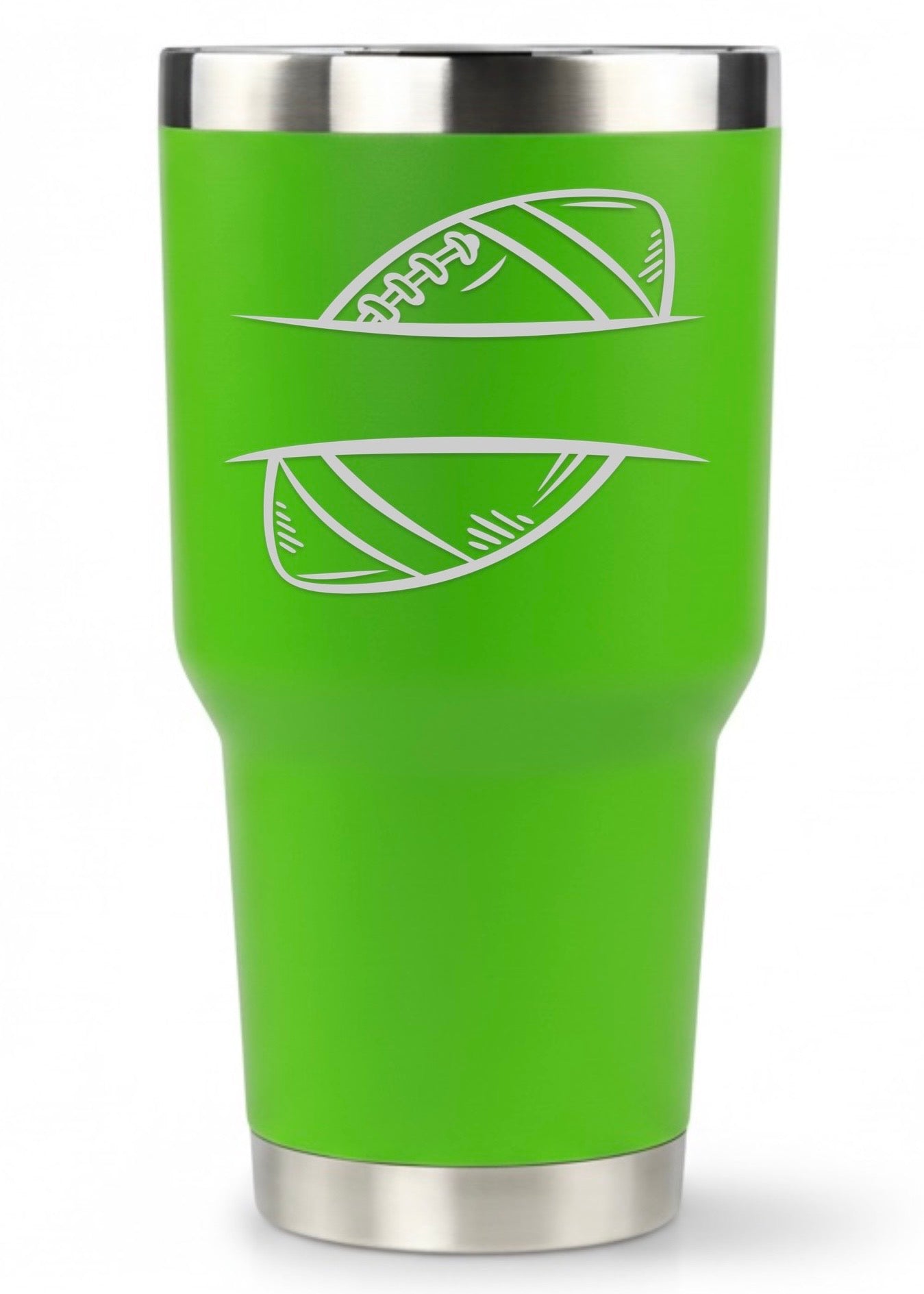 Personalized Football Tumbler