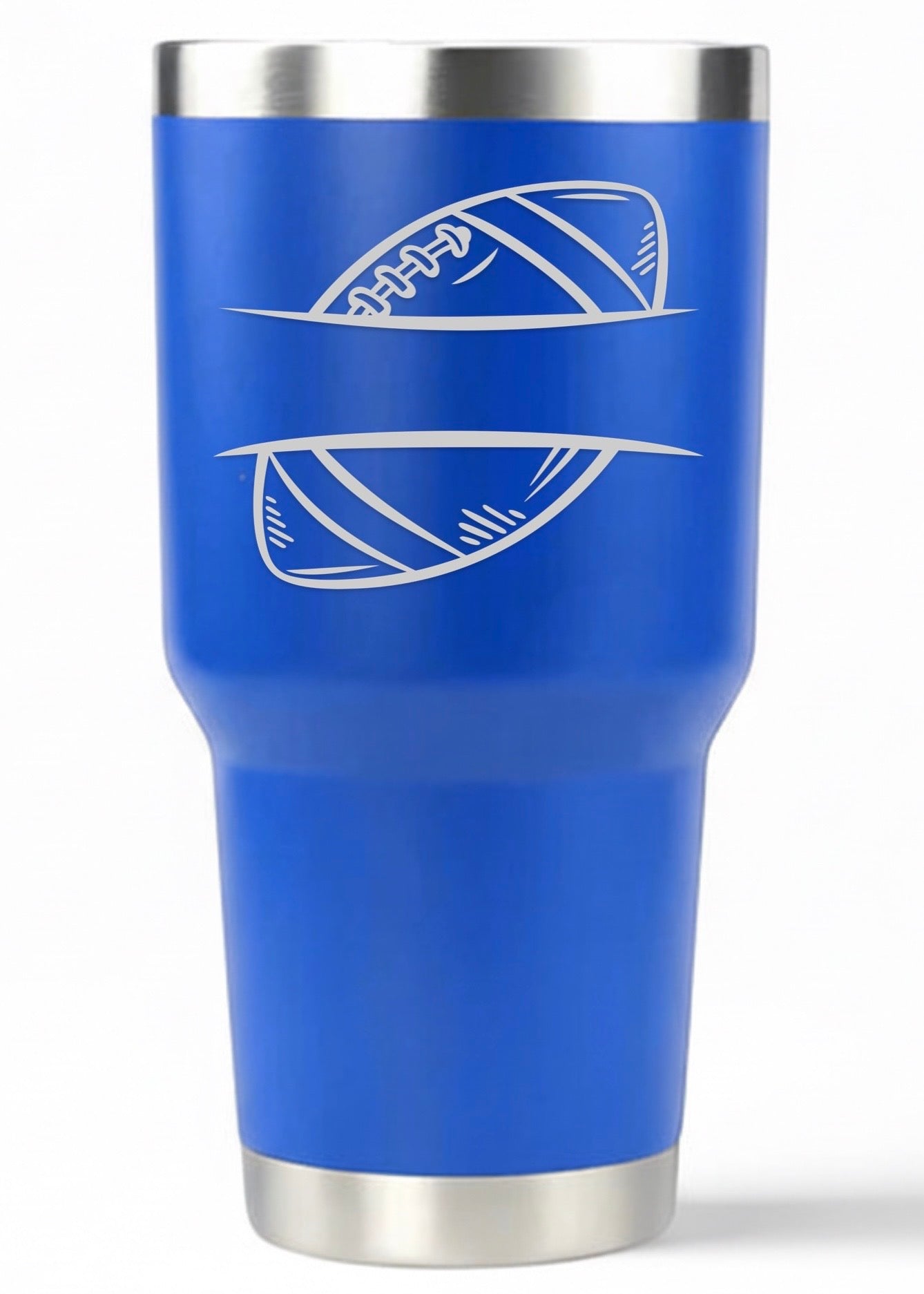 Personalized Football Tumbler