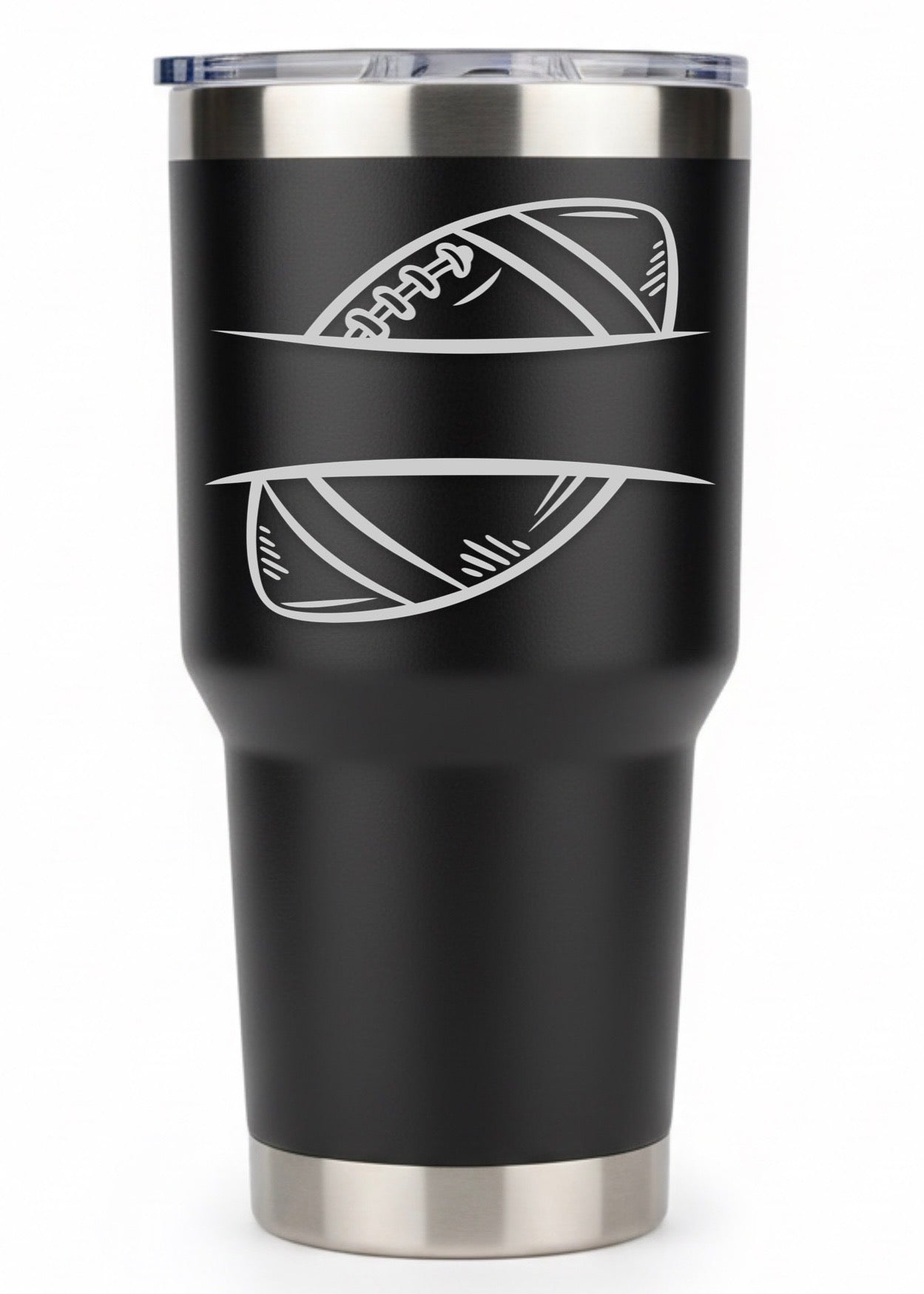 Personalized Football Tumbler