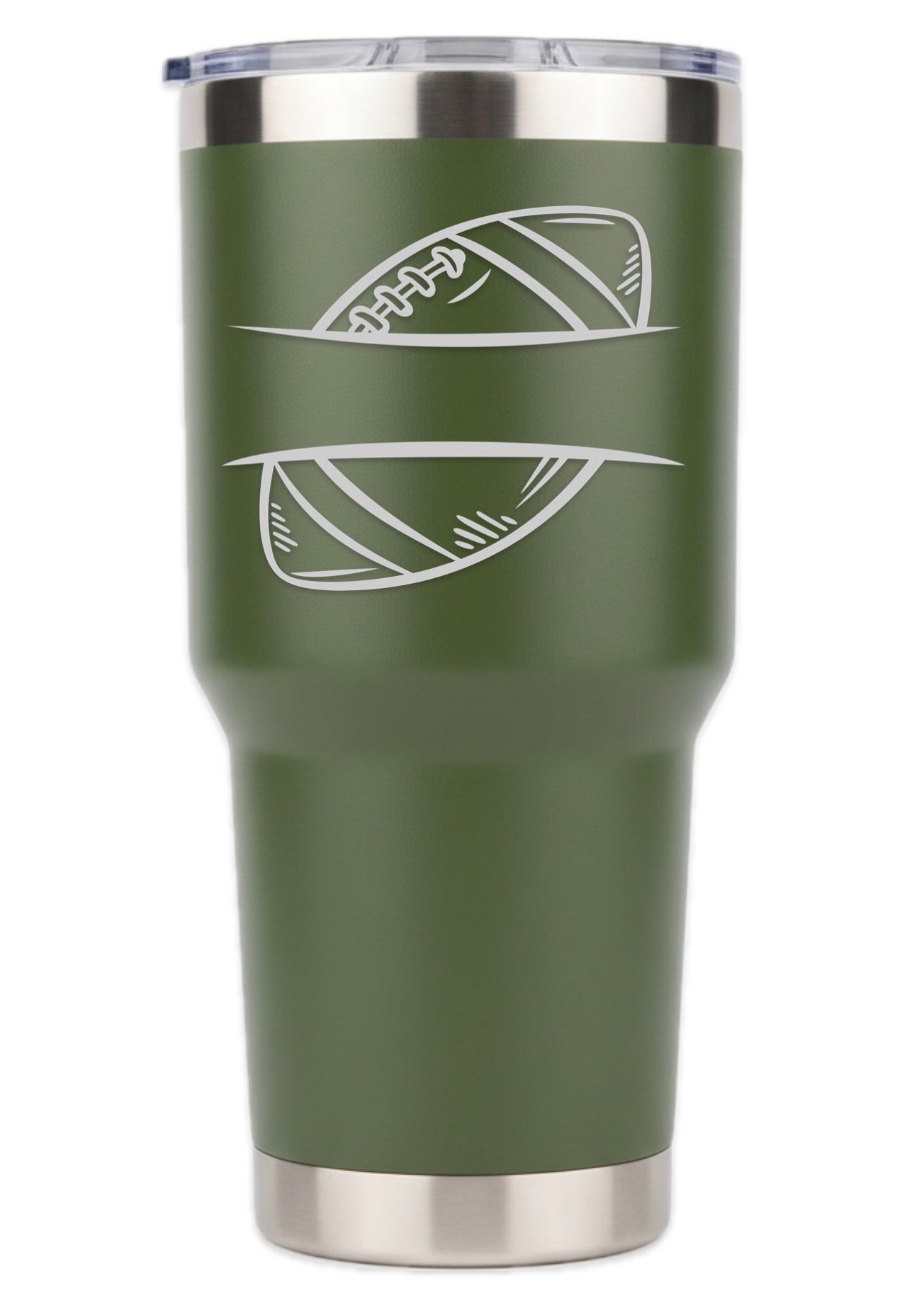 Personalized Football Tumbler