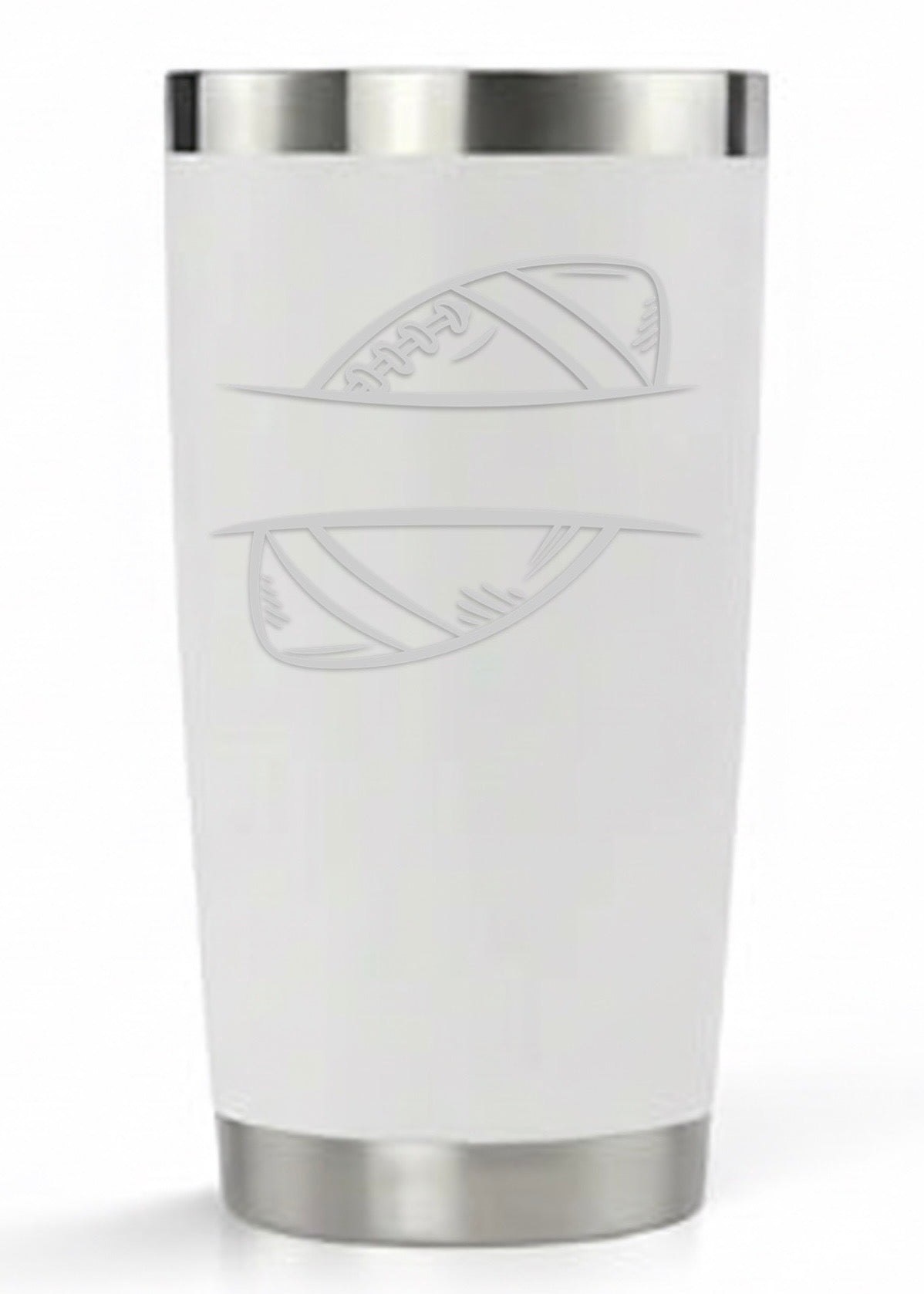 Personalized Football Tumbler