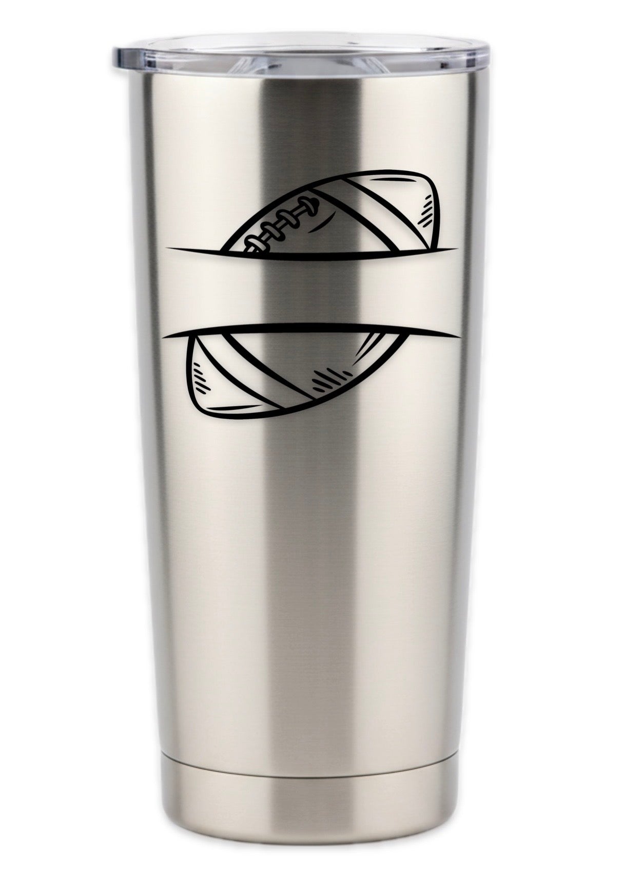 Personalized Football Tumbler